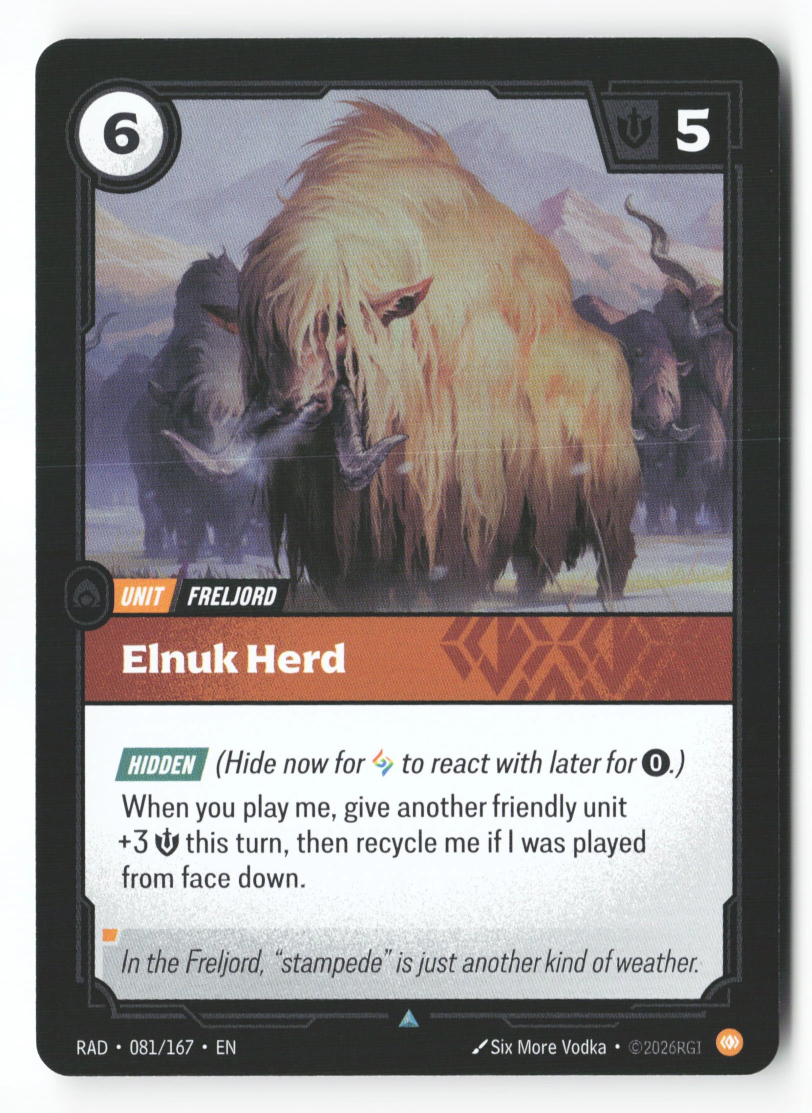 Elnuk Herd (RAD 081) — Voorkant
