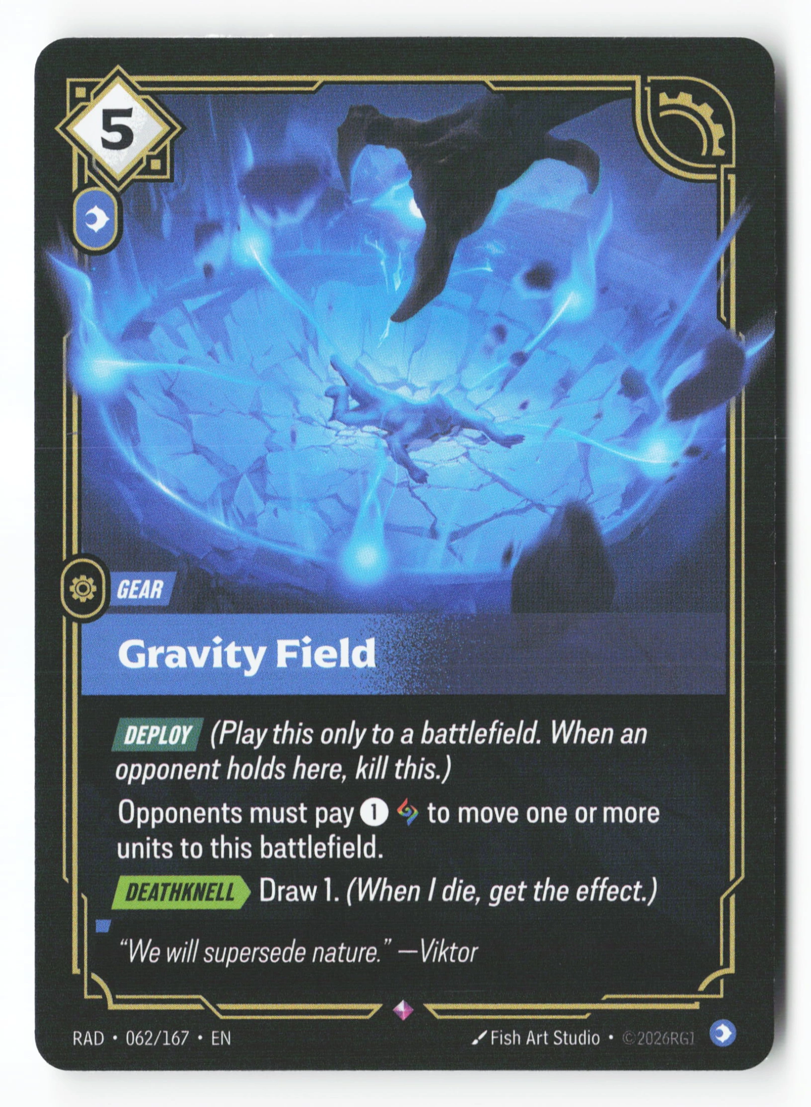 Gravity Field (RAD 062) — Voorkant