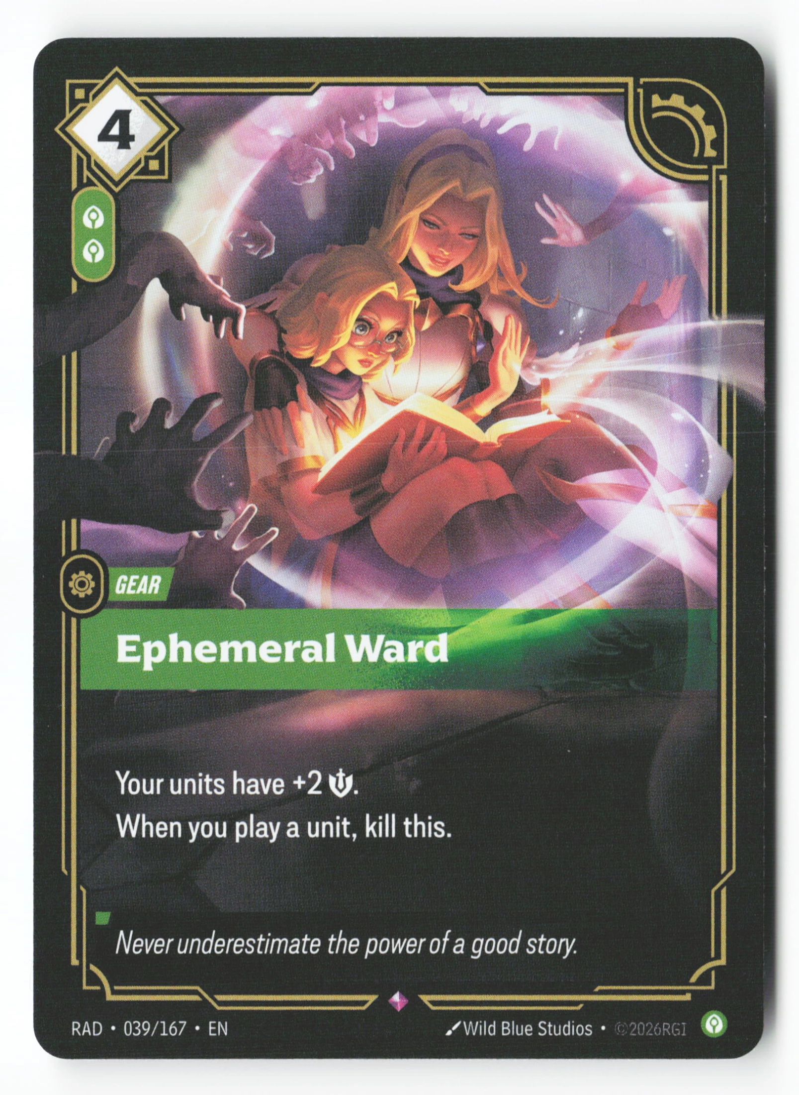 Ephemeral Ward (RAD 039) — Voorkant