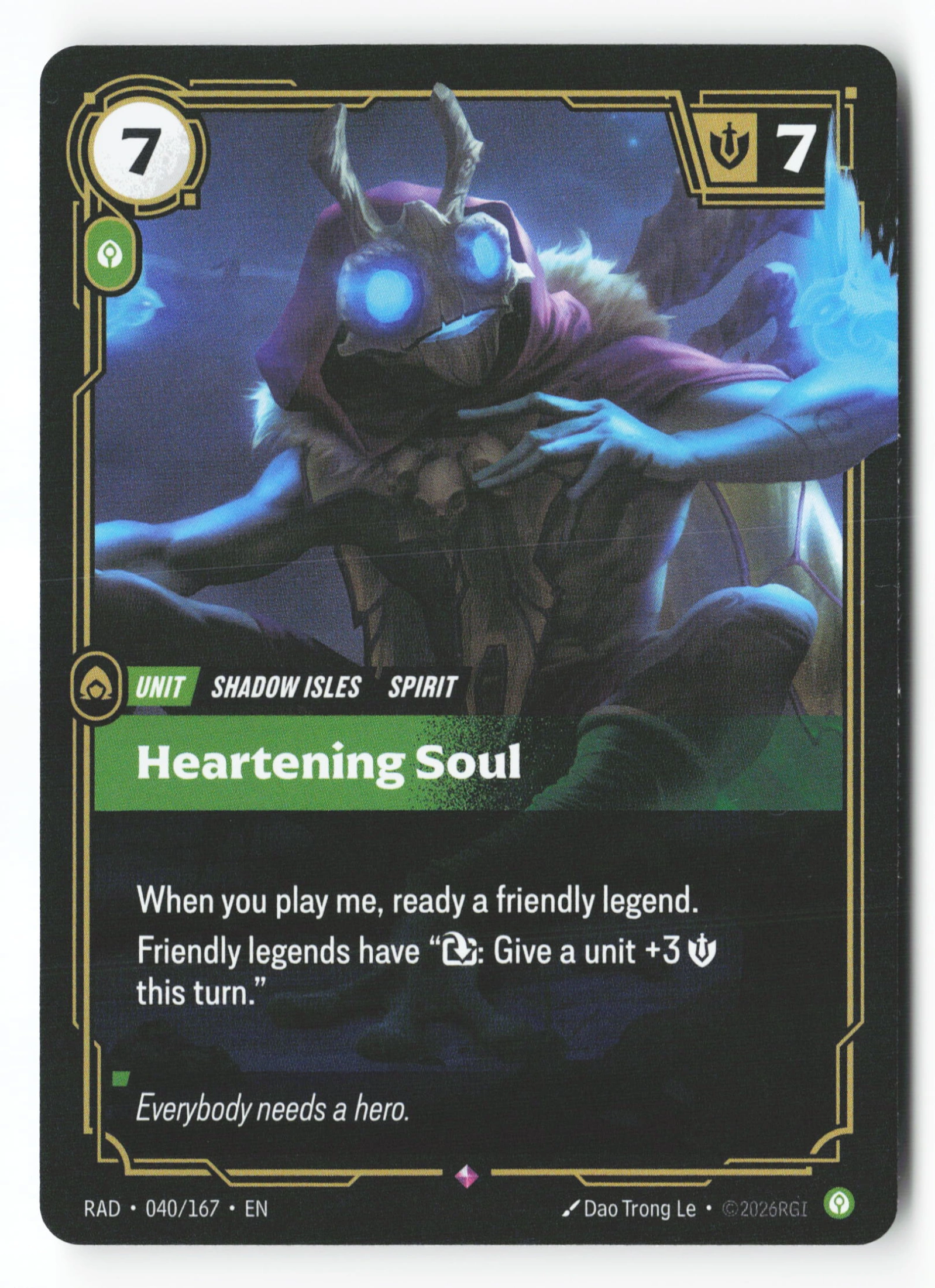 Heartening Soul (RAD 040) — Voorkant