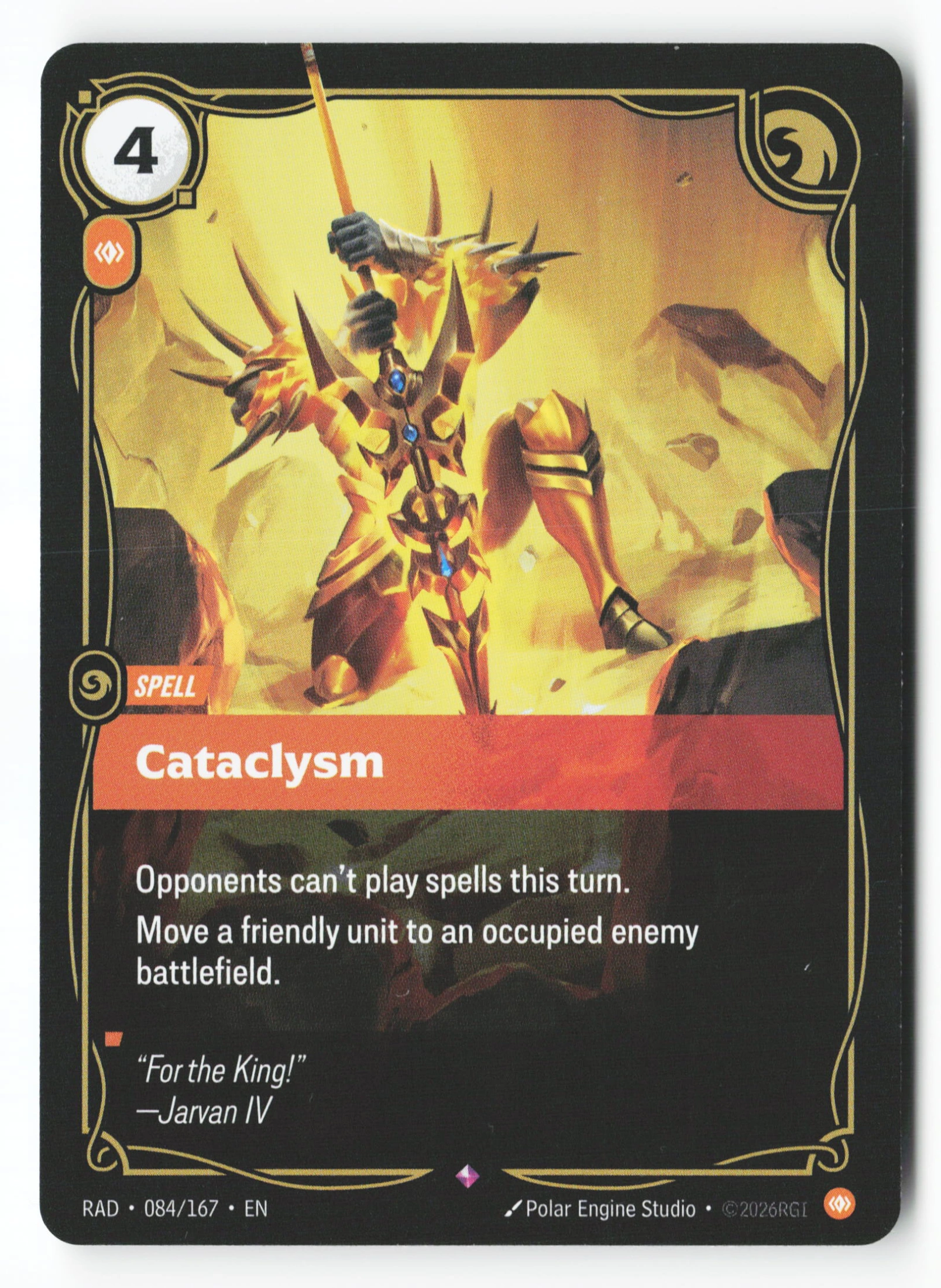 Cataclysm (RAD 084) — Voorkant