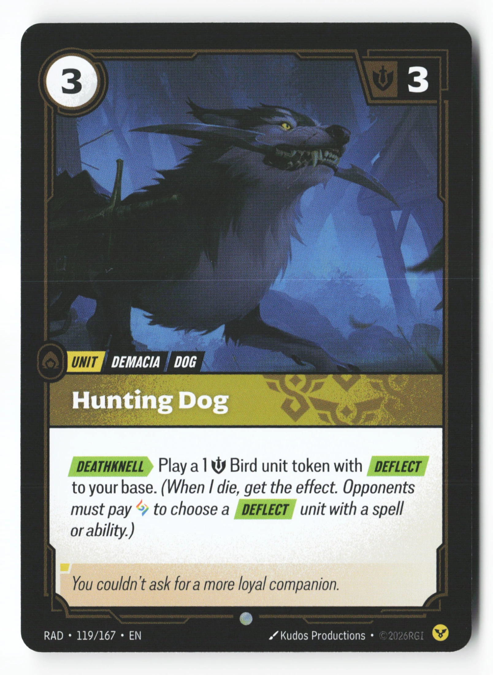 Hunting Dog (RAD 119) — Voorkant