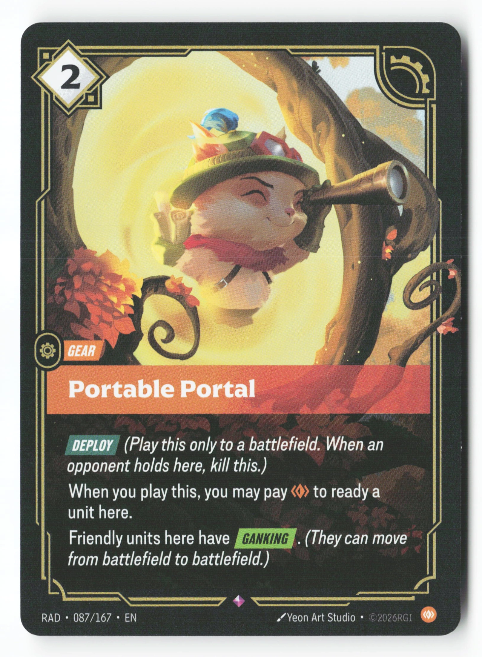 Portable Portal (RAD 087) — Voorkant
