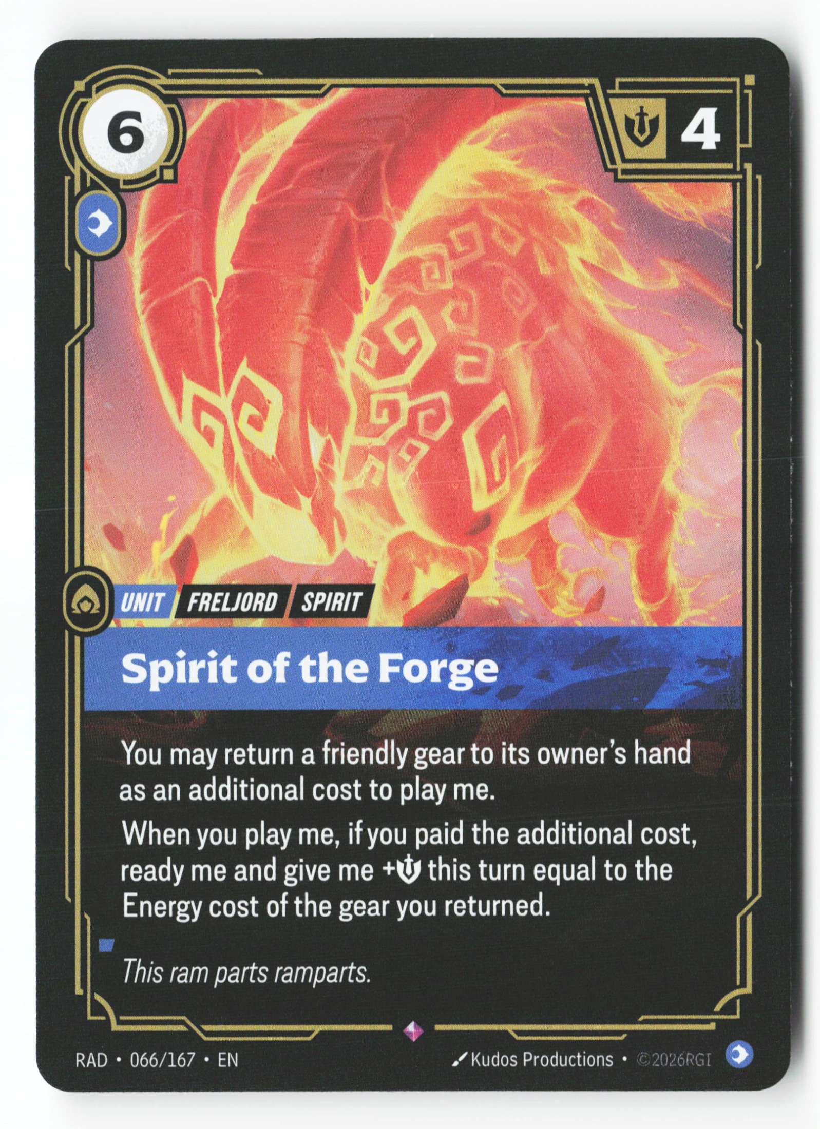 Spirit Of The Forge (RAD 066) — Voorkant