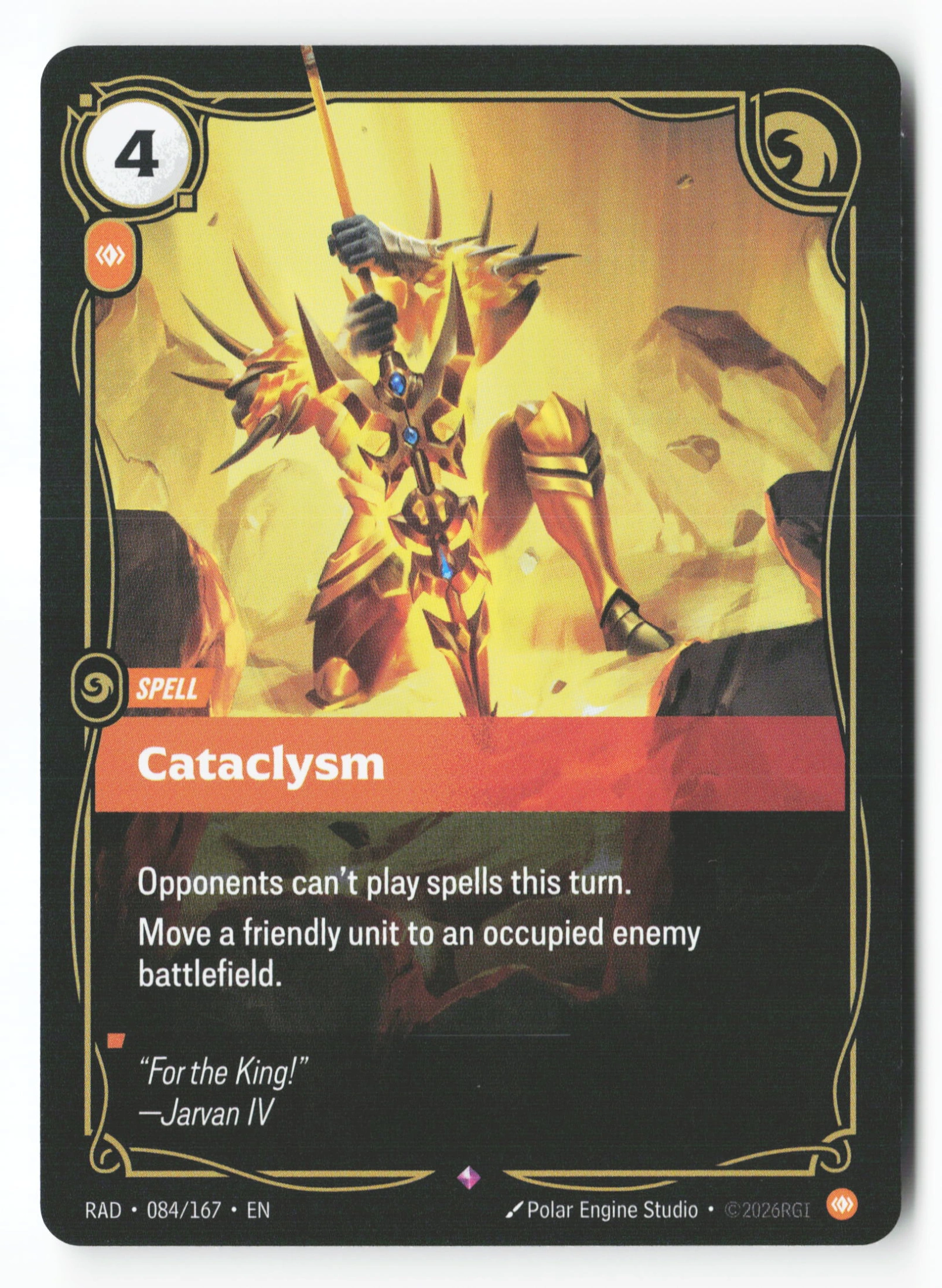 Cataclysm (RAD 084) — Voorkant