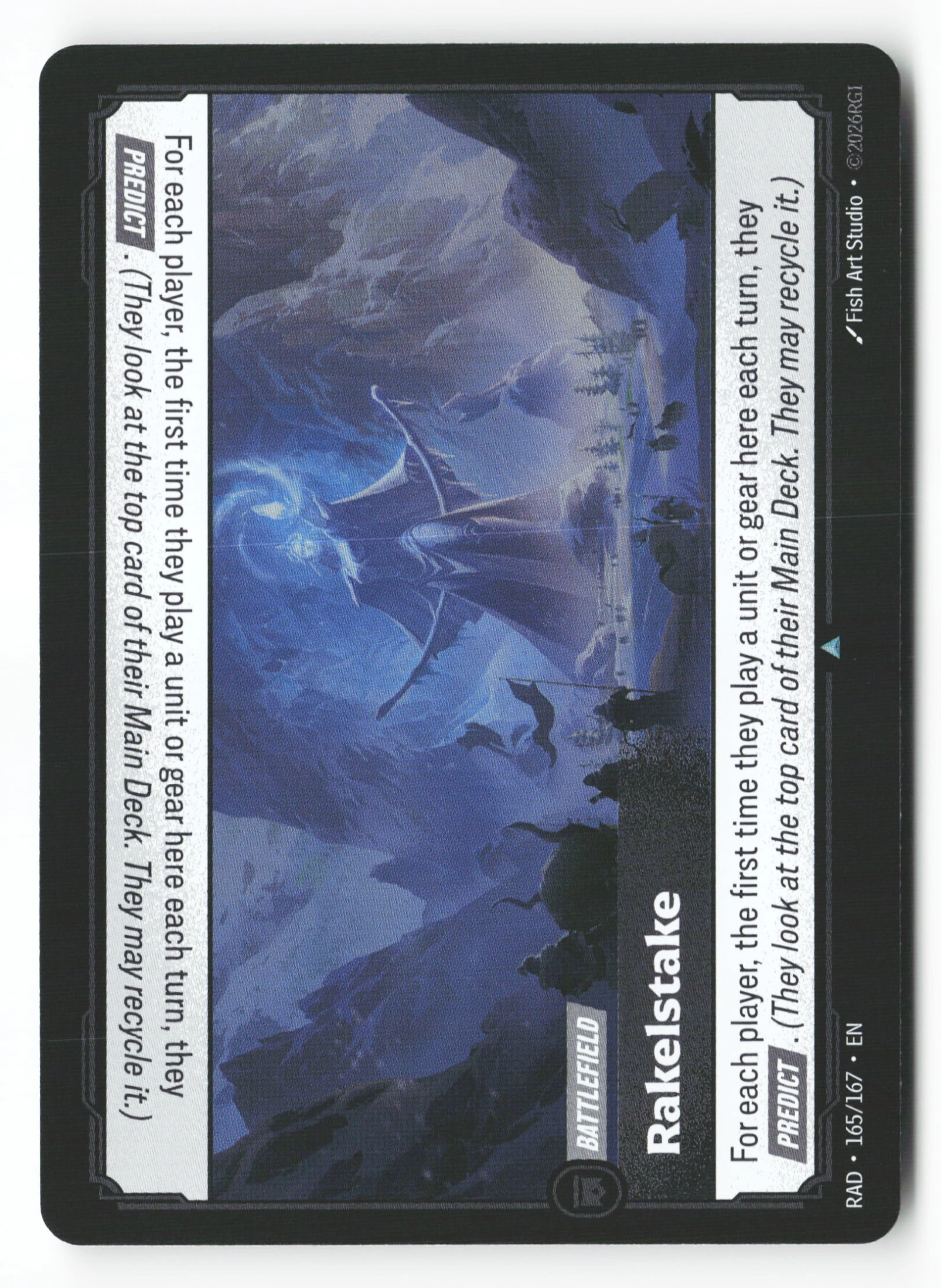 Rakelstake (RAD 165) — Voorkant