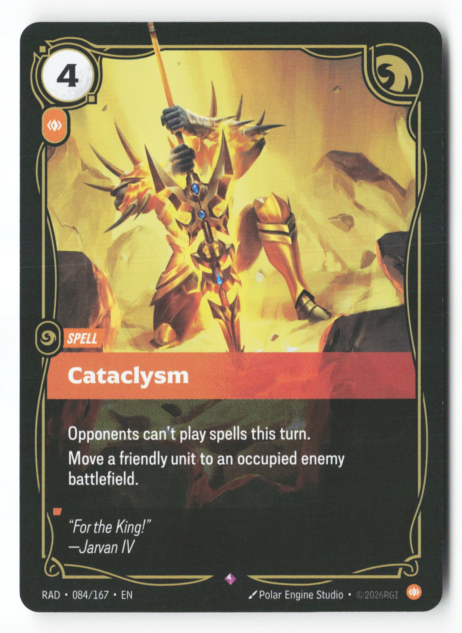 Cataclysm (RAD 084) — Voorkant