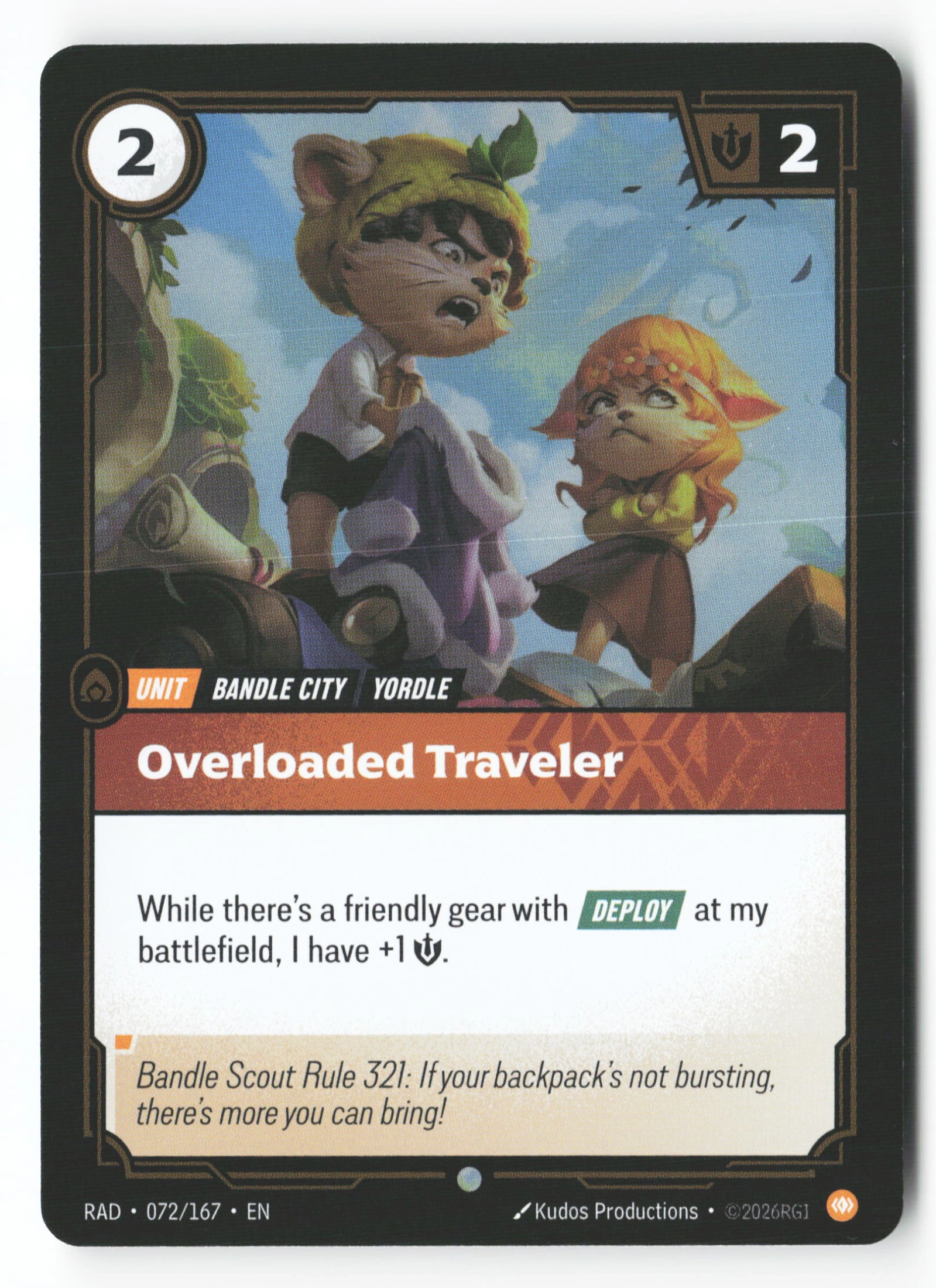 Overloaded Traveler (RAD 072) — Voorkant