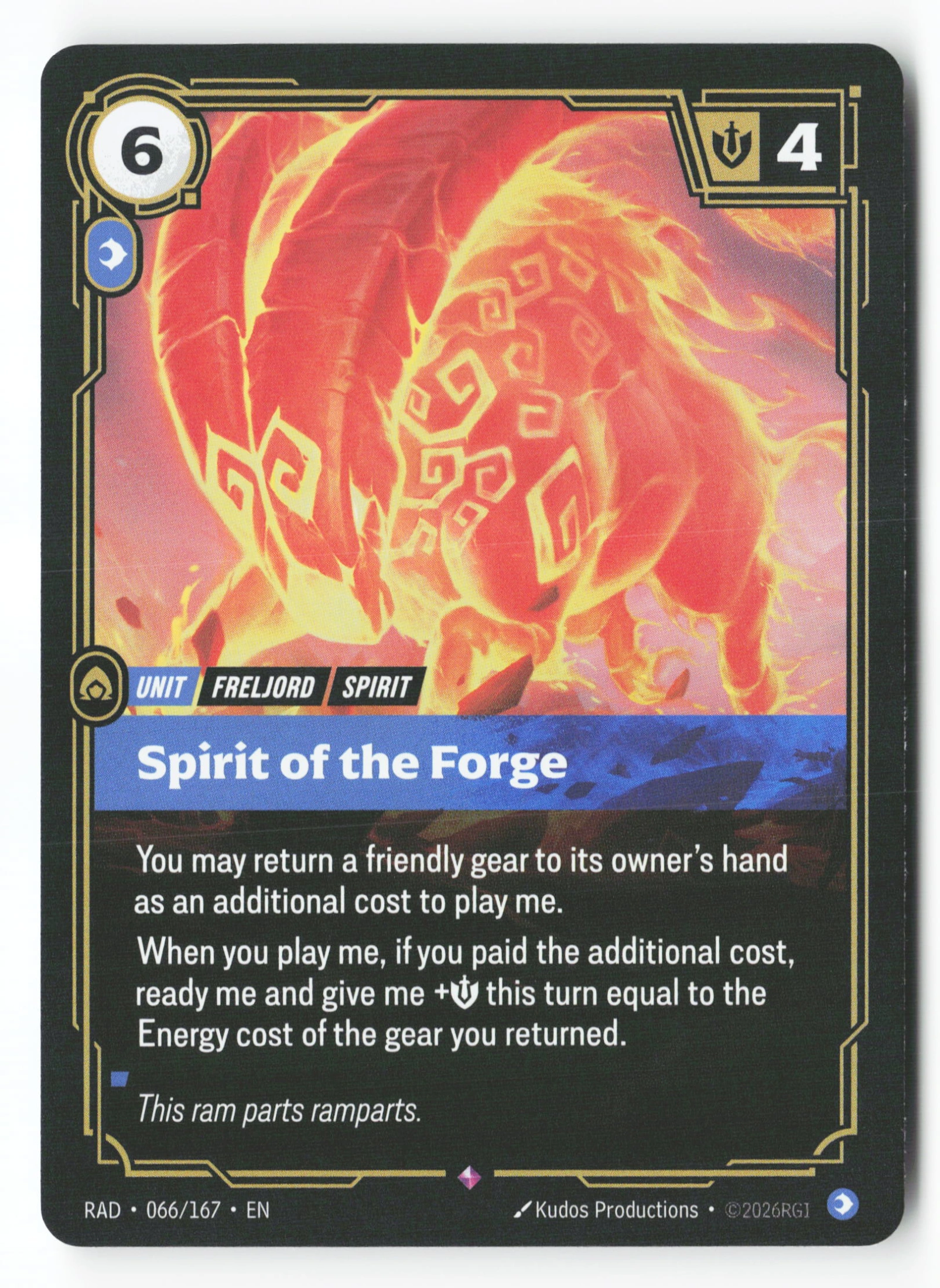 Spirit Of The Forge (RAD 066) — Voorkant