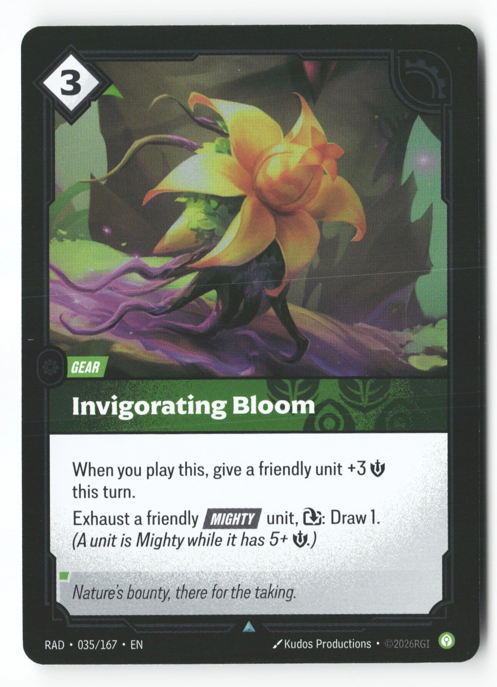 Invigorating Bloom (RAD 035) — Voorkant