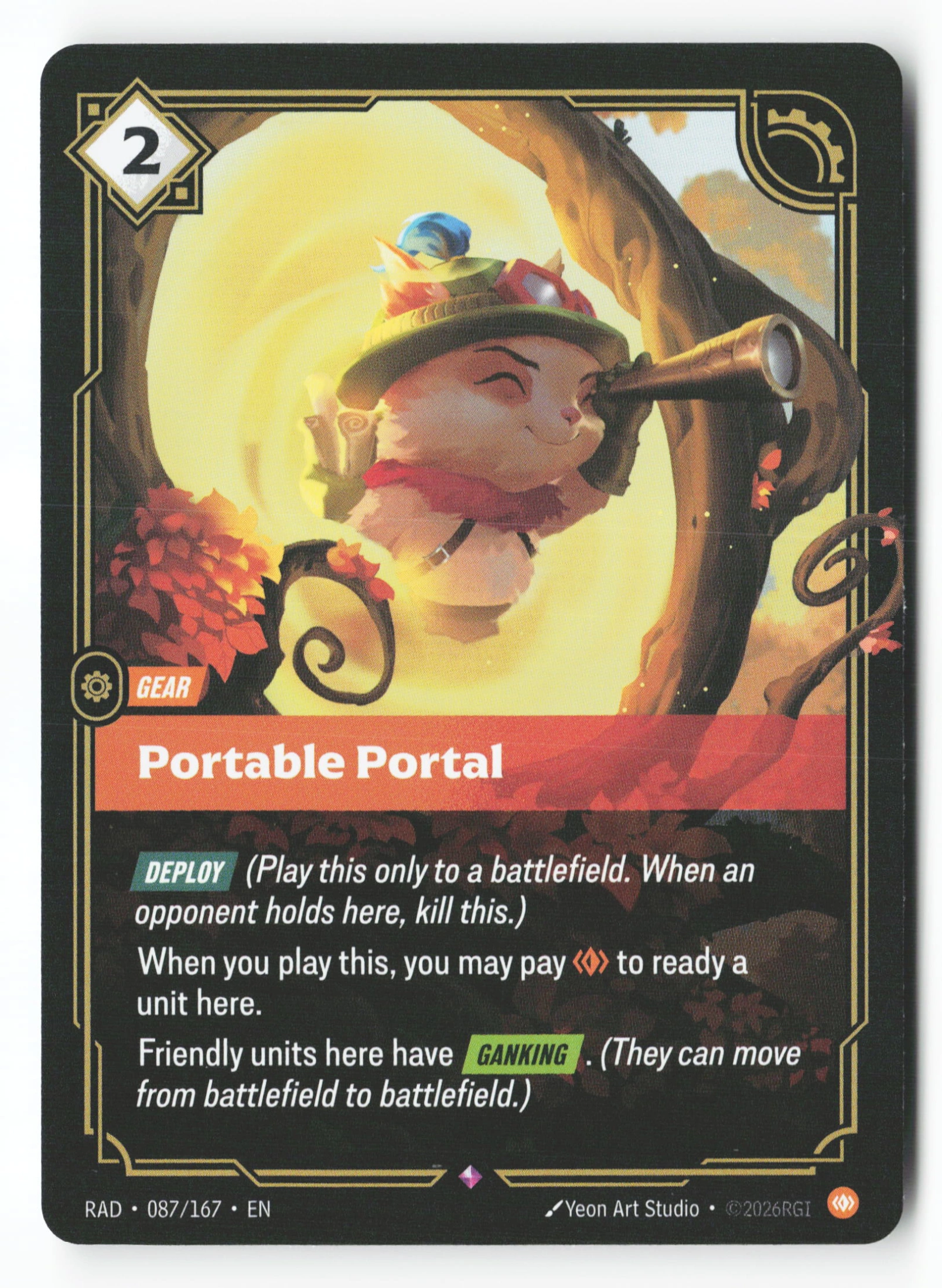 Portable Portal (RAD 087) — Voorkant