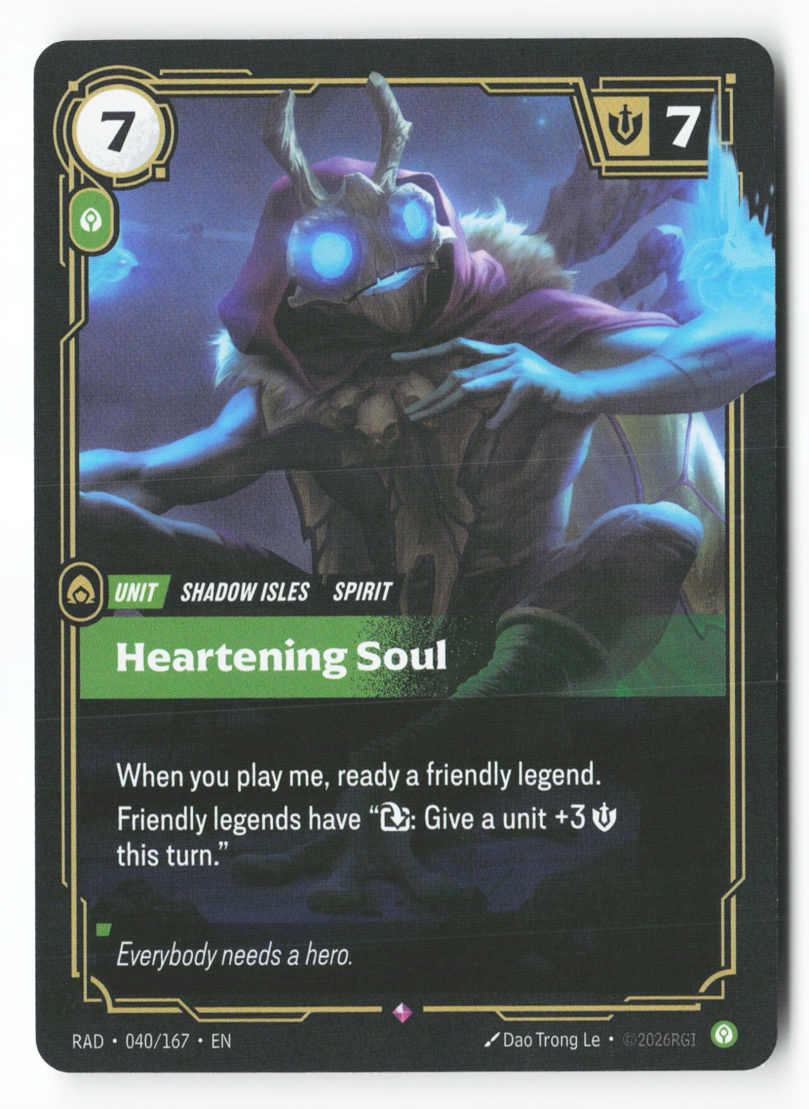 Heartening Soul (RAD 040) — Voorkant