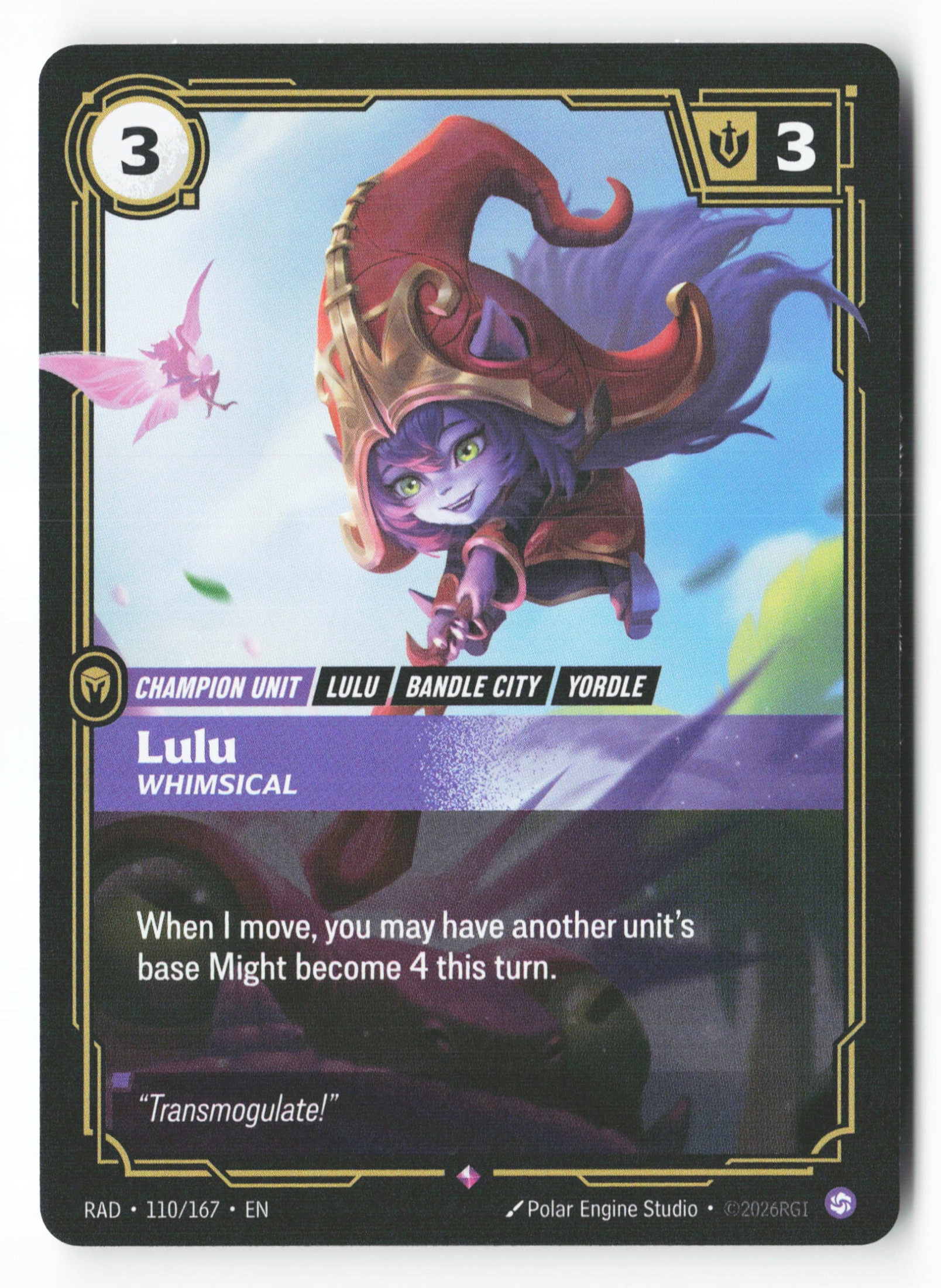 Lulu, Whimsical (RAD 110) — Voorkant