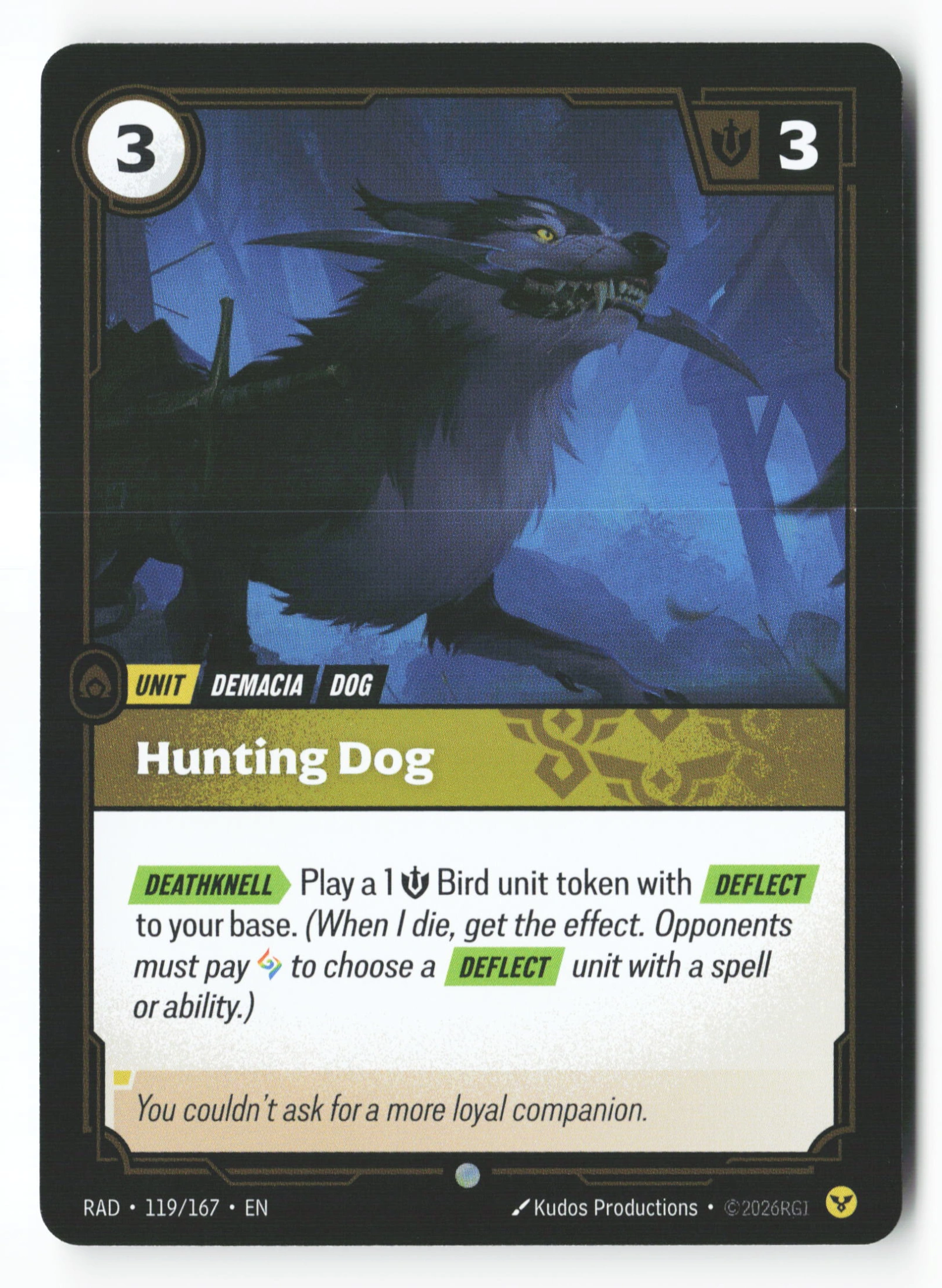 Hunting Dog (RAD 119) — Voorkant