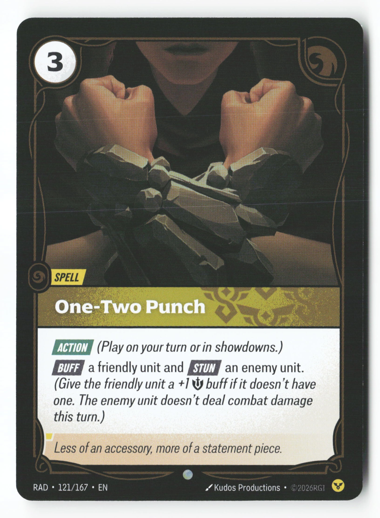 One-two Punch (RAD 121) — Voorkant
