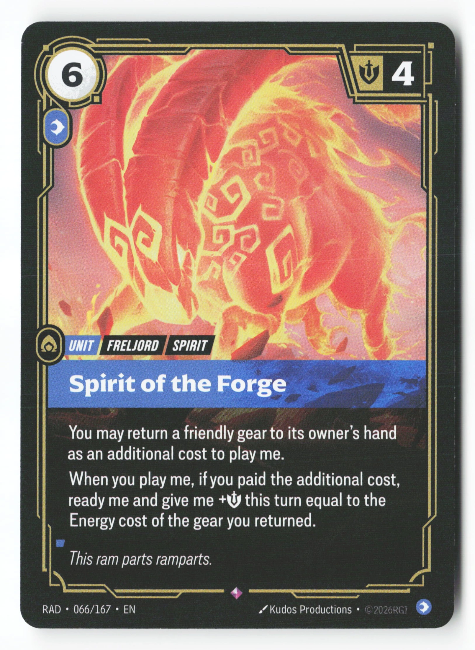 Spirit Of The Forge (RAD 066) — Voorkant