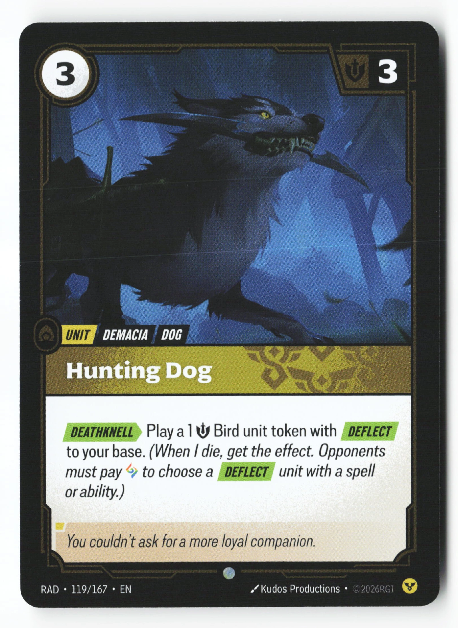 Hunting Dog (RAD 119) — Voorkant