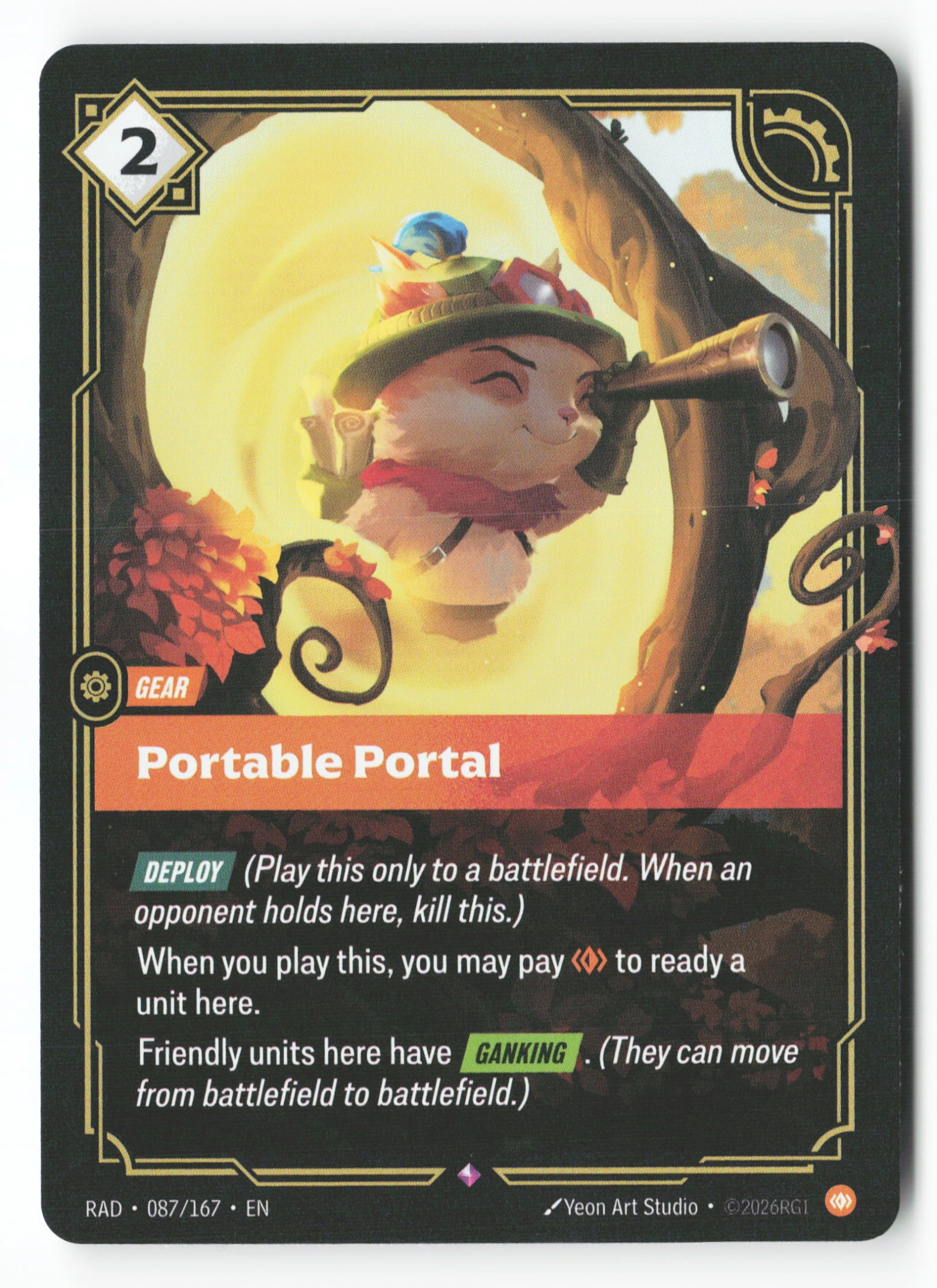 Portable Portal (RAD 087) — Voorkant