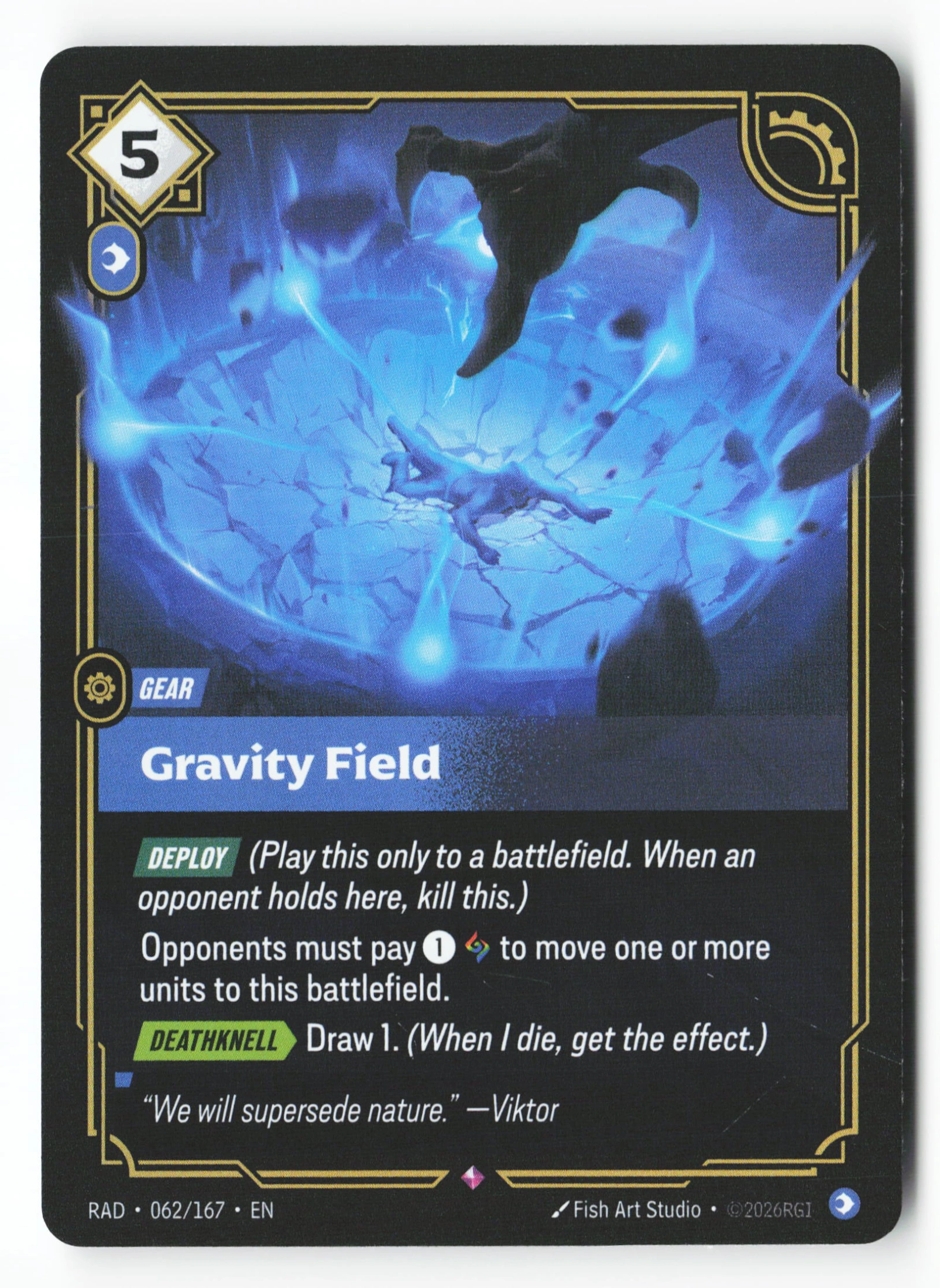 Gravity Field (RAD 062) — Voorkant