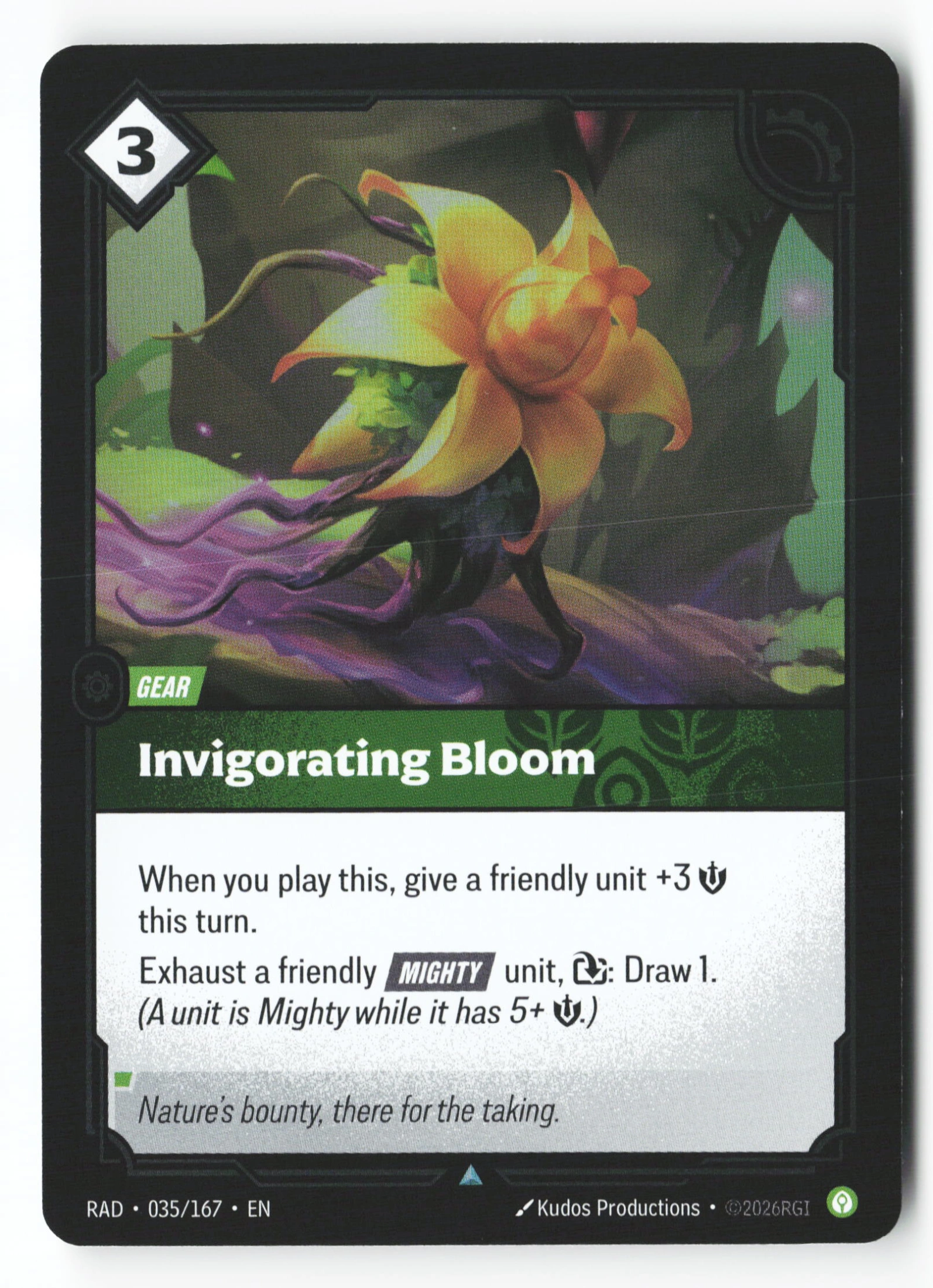 Invigorating Bloom (RAD 035) — Voorkant