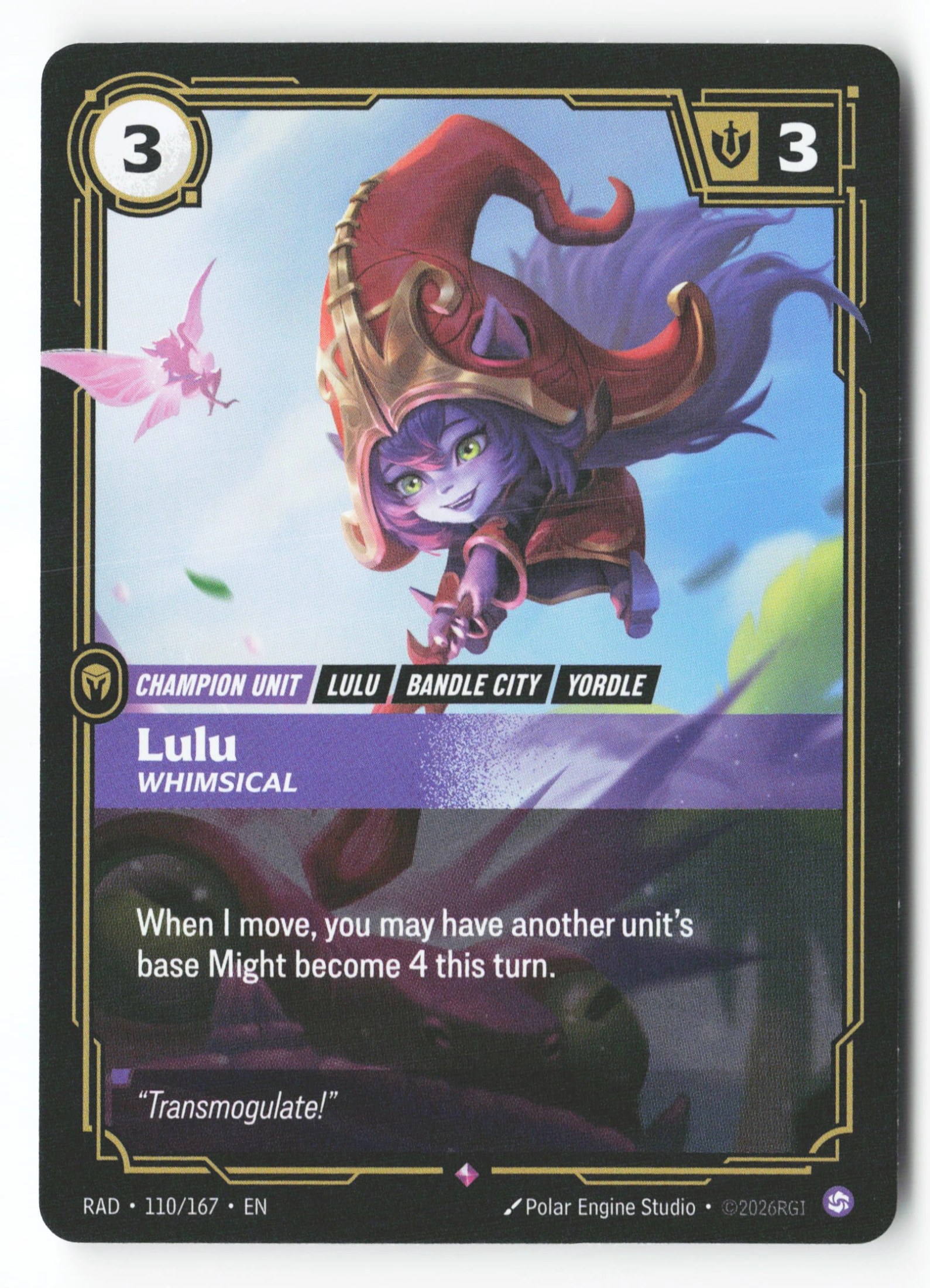 Lulu, Whimsical (RAD 110) — Voorkant