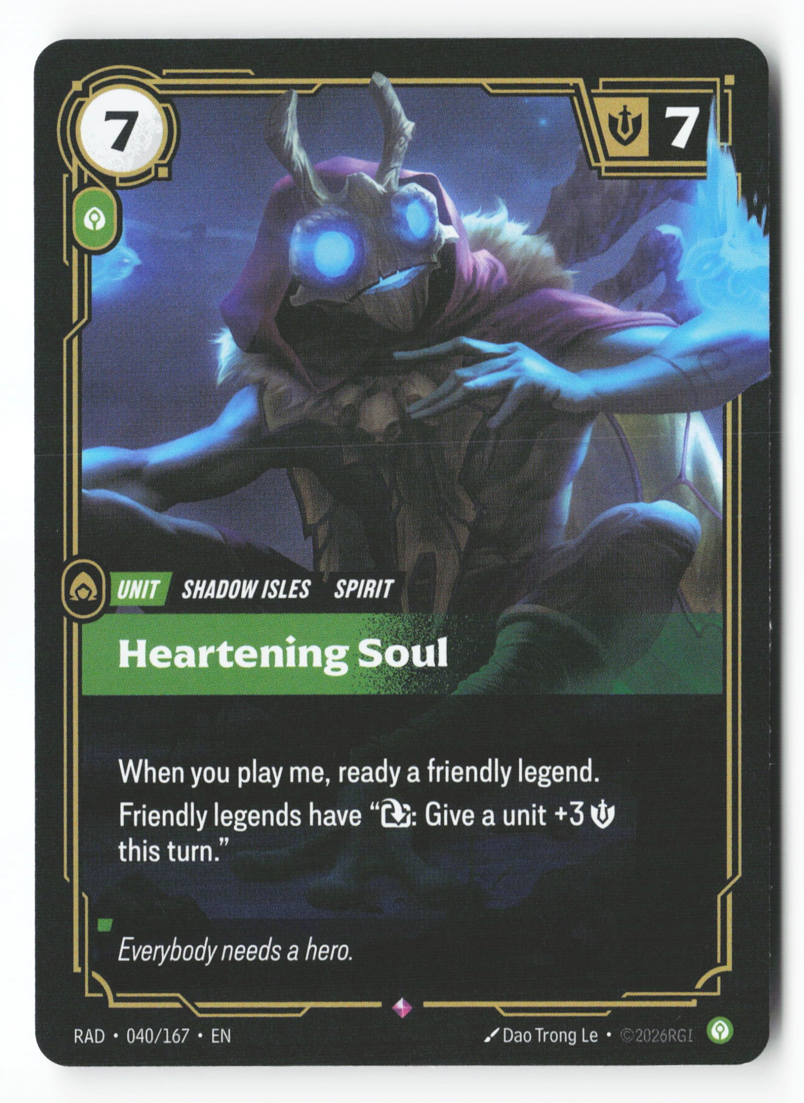 Heartening Soul (RAD 040) — Voorkant