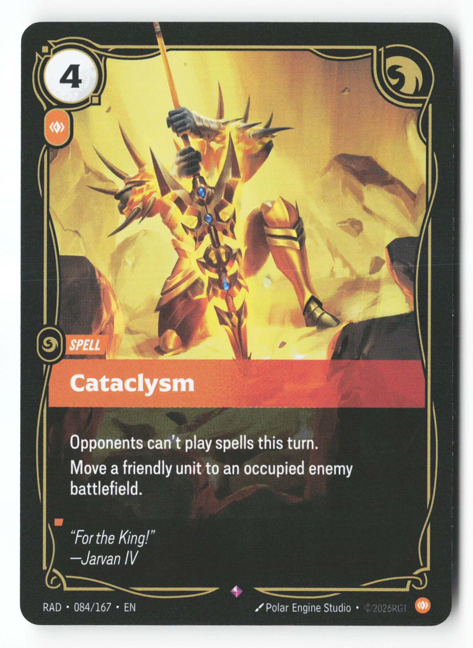 Cataclysm (RAD 084) — Voorkant