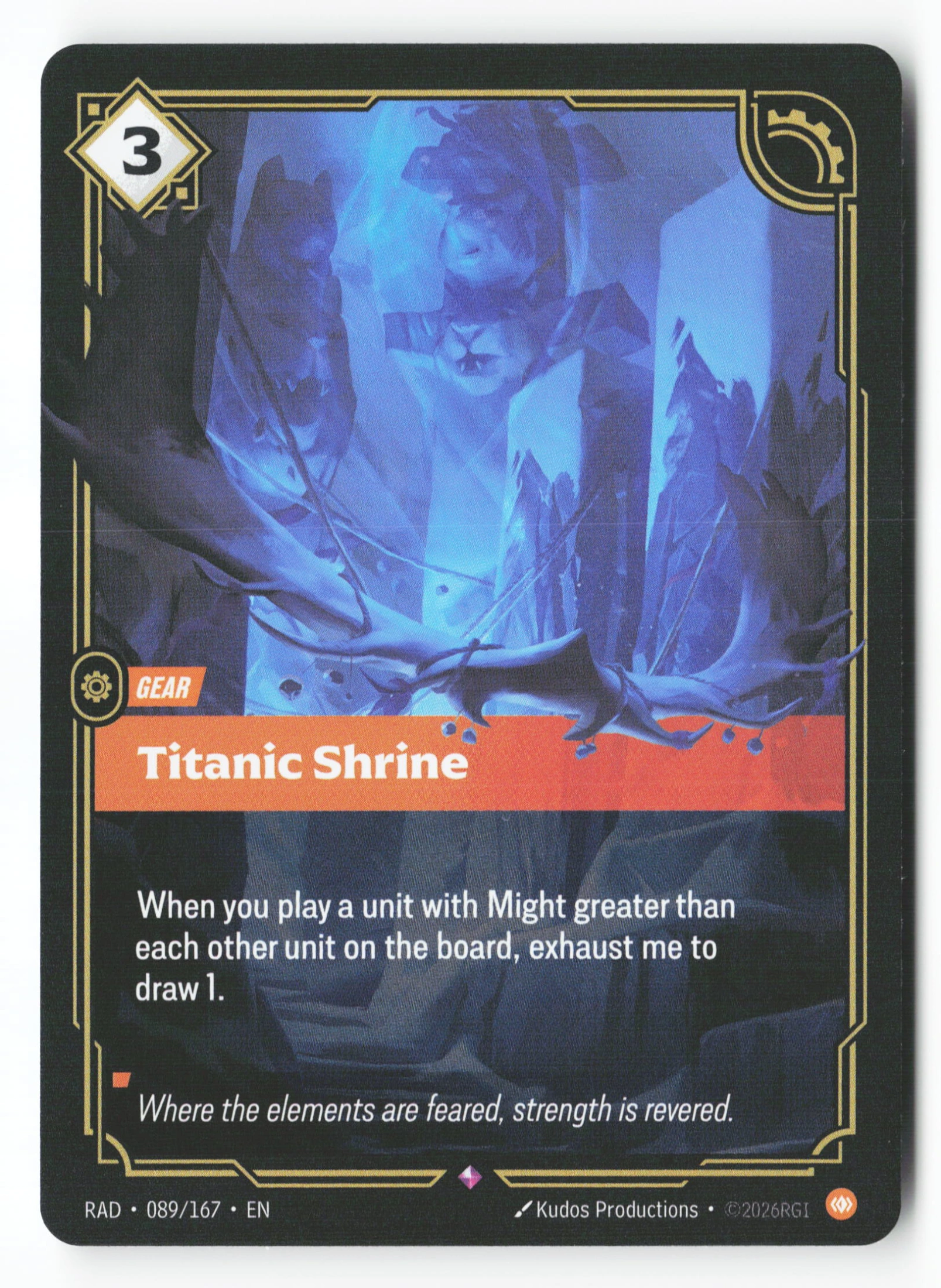 Titanic Shrine (RAD 089) — Voorkant
