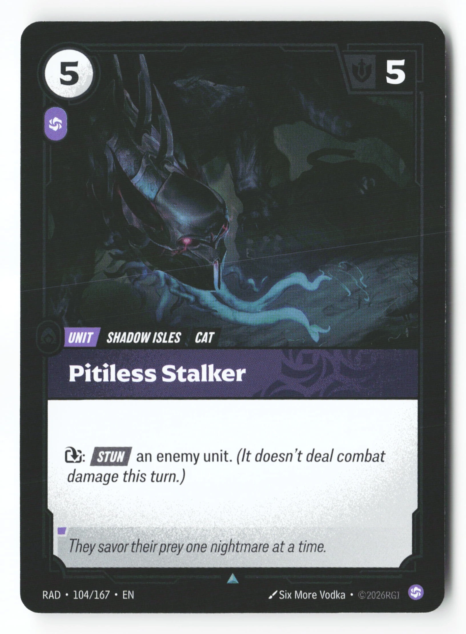 Pitiless Stalker (RAD 104) — Voorkant