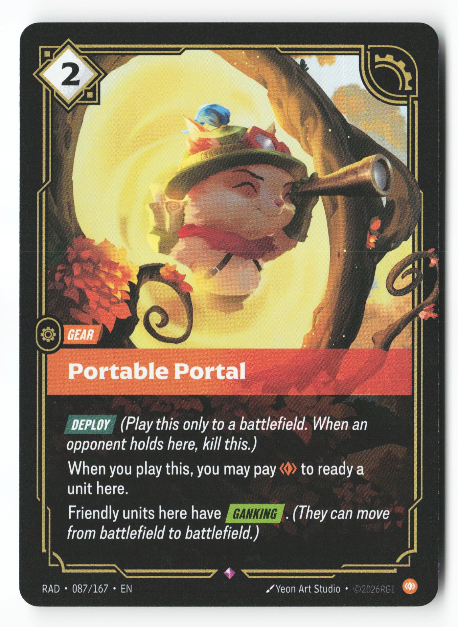 Portable Portal (RAD 087) — Voorkant