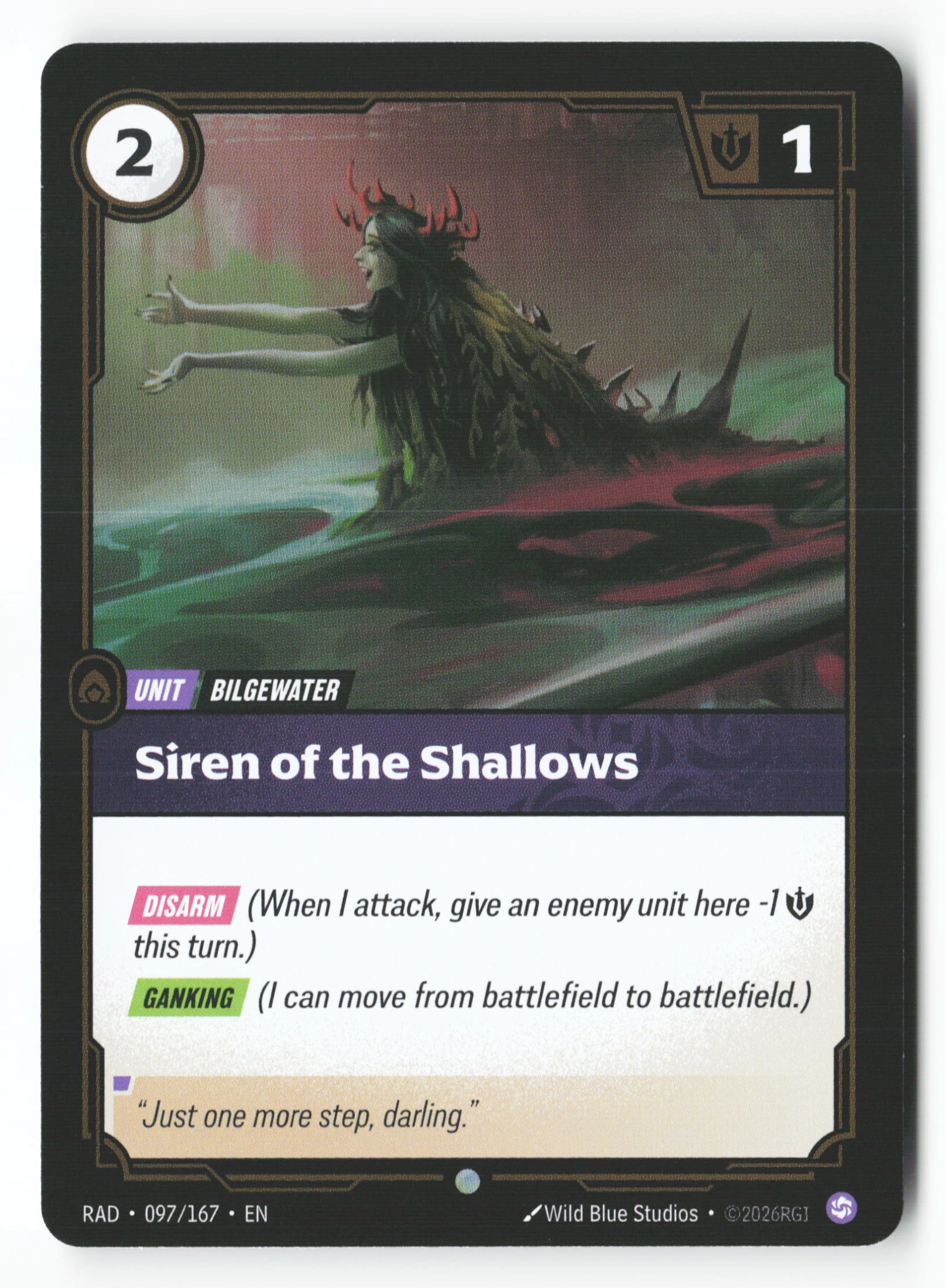 Siren Of The Shallows (RAD 097) — Voorkant