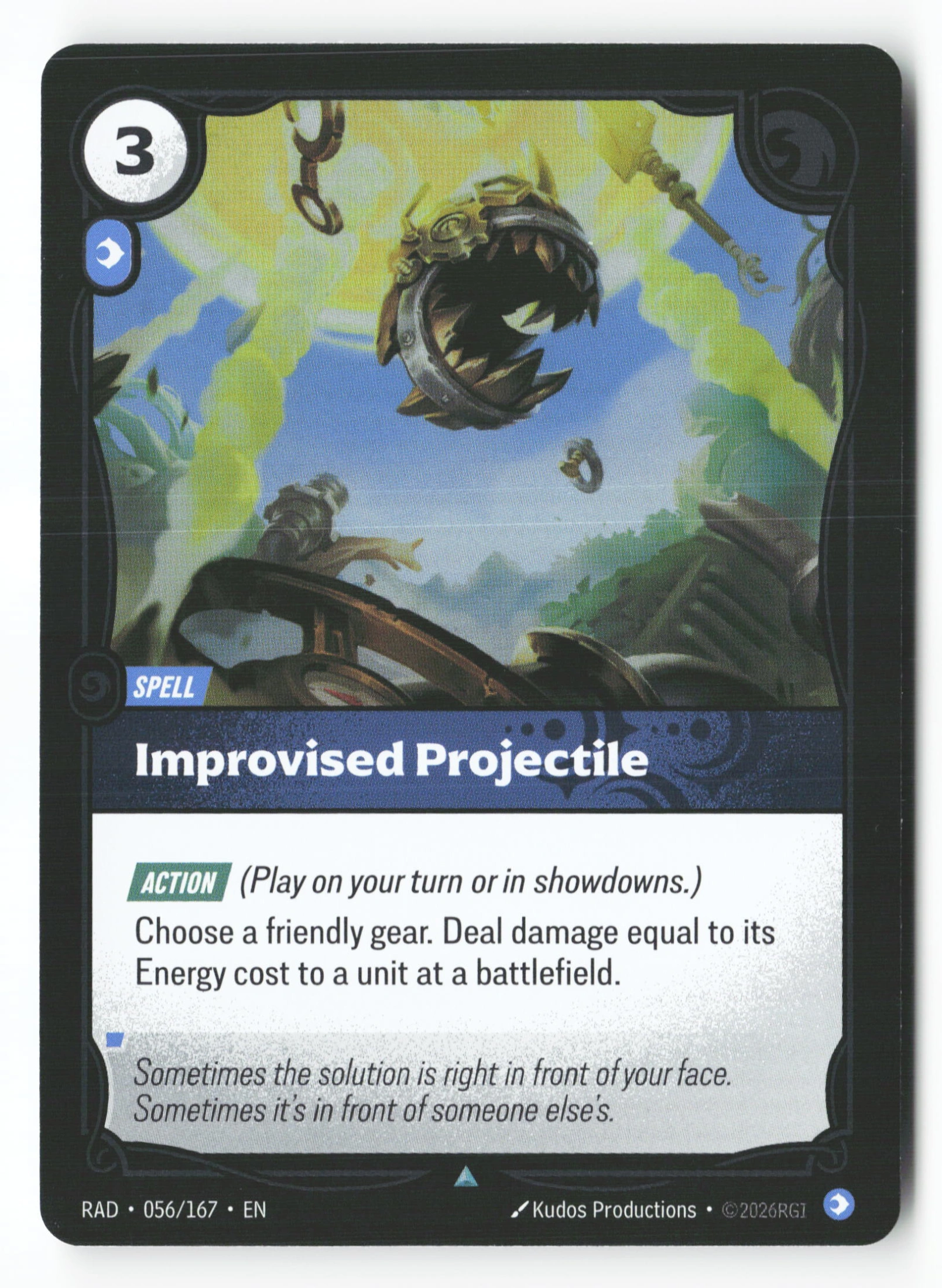Improvised Projectile (RAD 056) — Voorkant