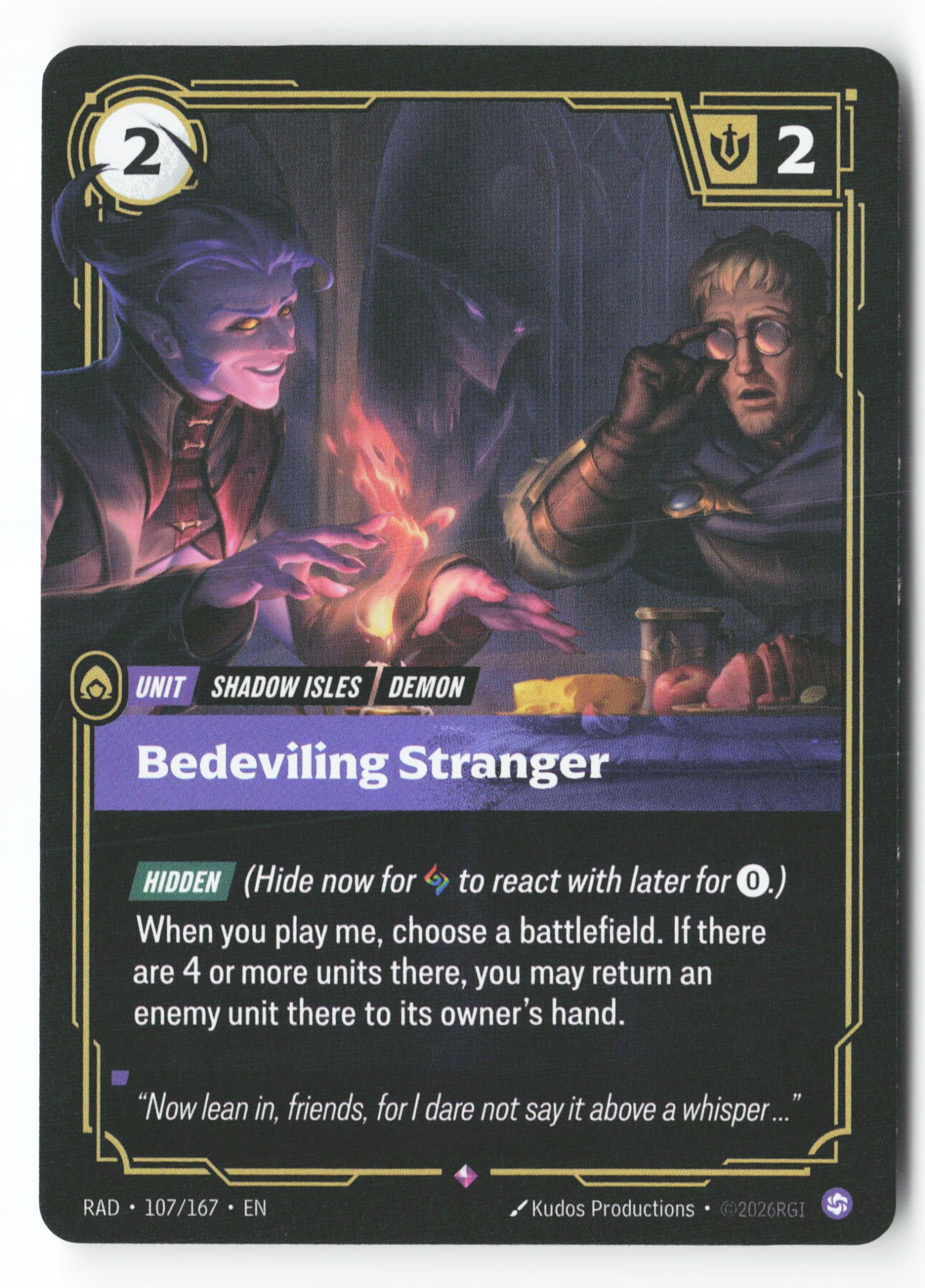 Bedeviling Stranger (RAD 107) — Voorkant
