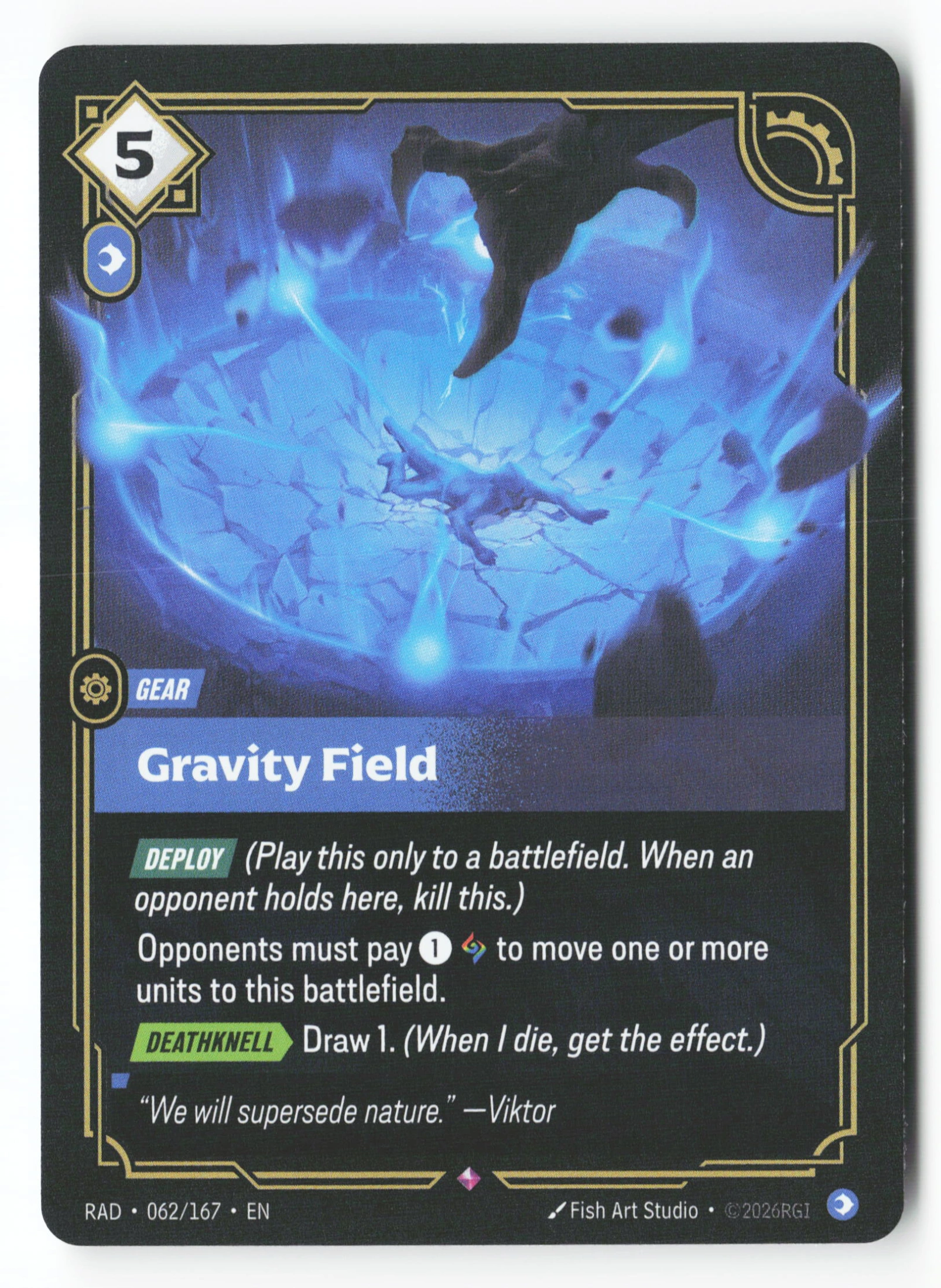 Gravity Field (RAD 062) — Voorkant