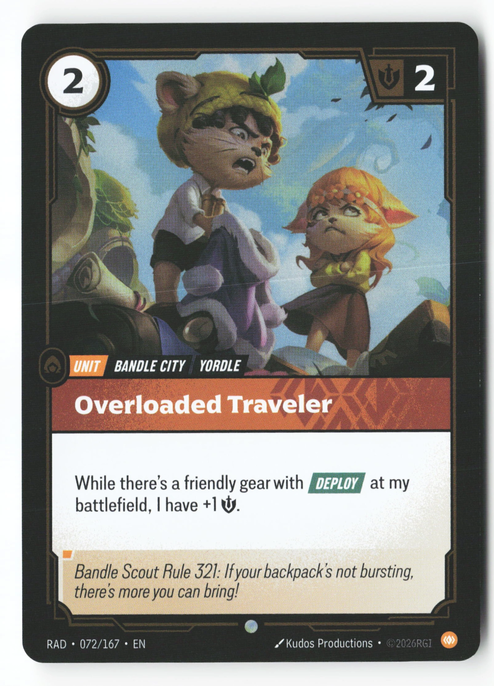 Overloaded Traveler (RAD 072) — Voorkant