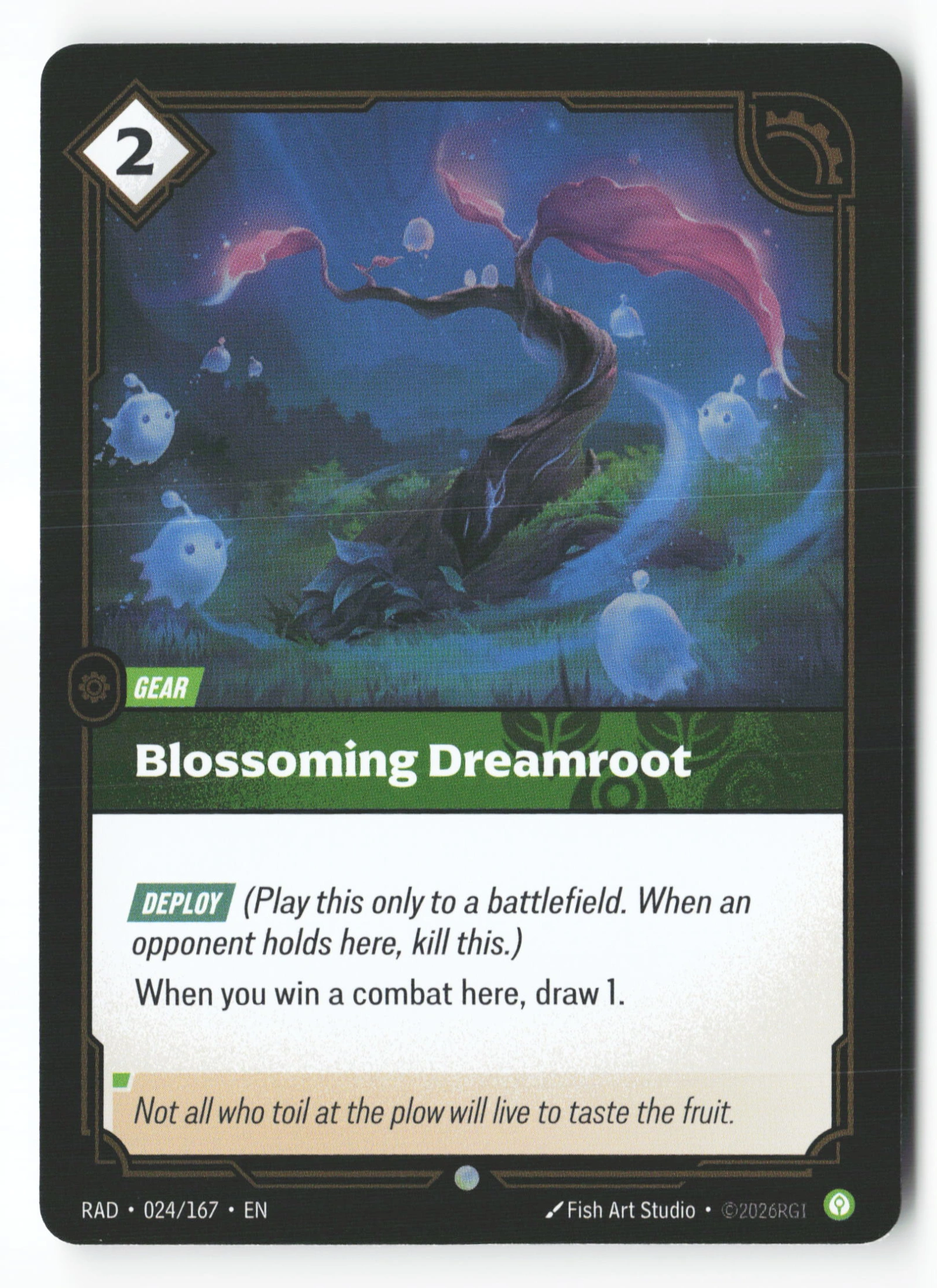 Blossoming Dreamroot (RAD 024) — Voorkant