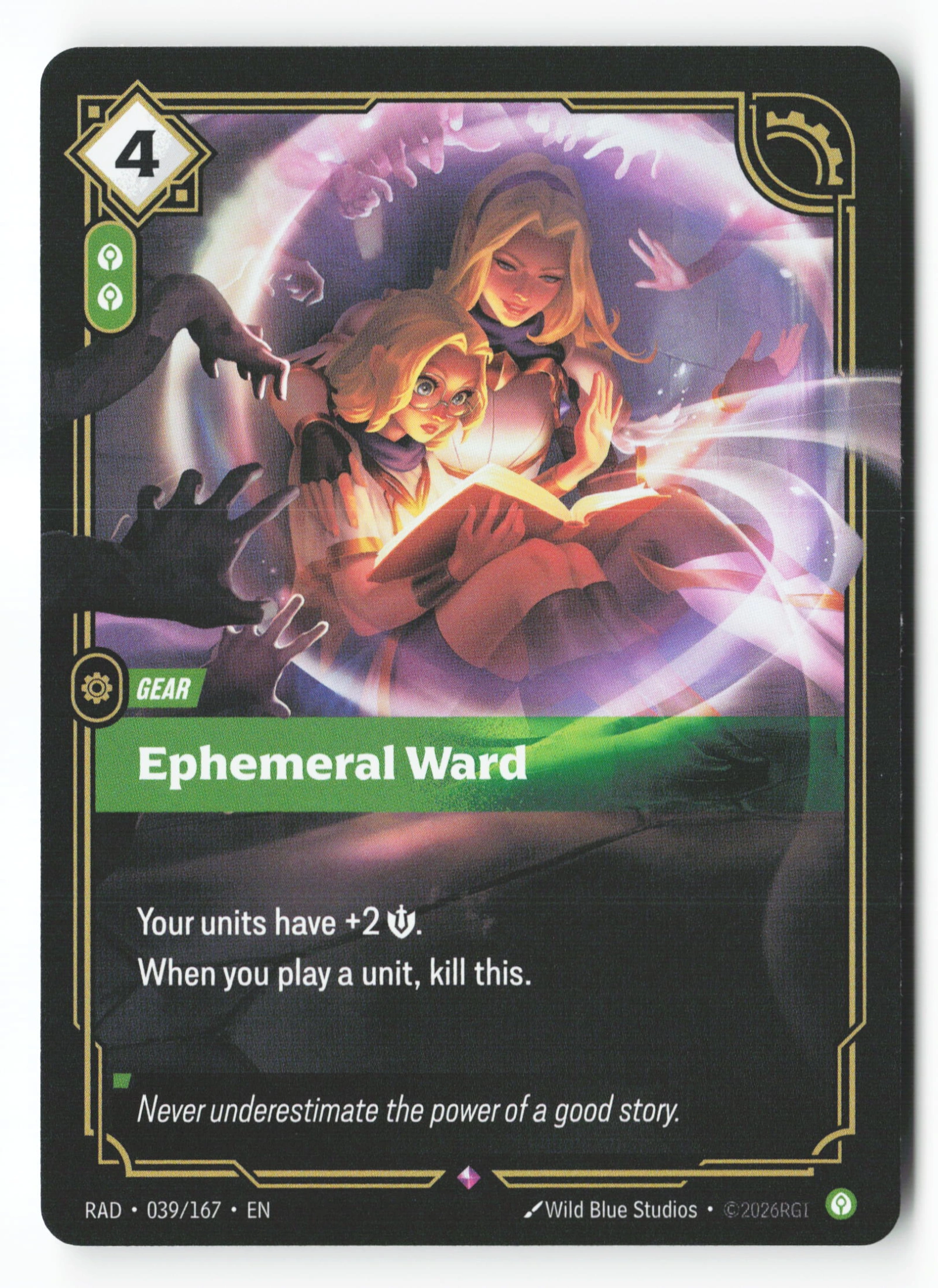 Ephemeral Ward (RAD 039) — Voorkant