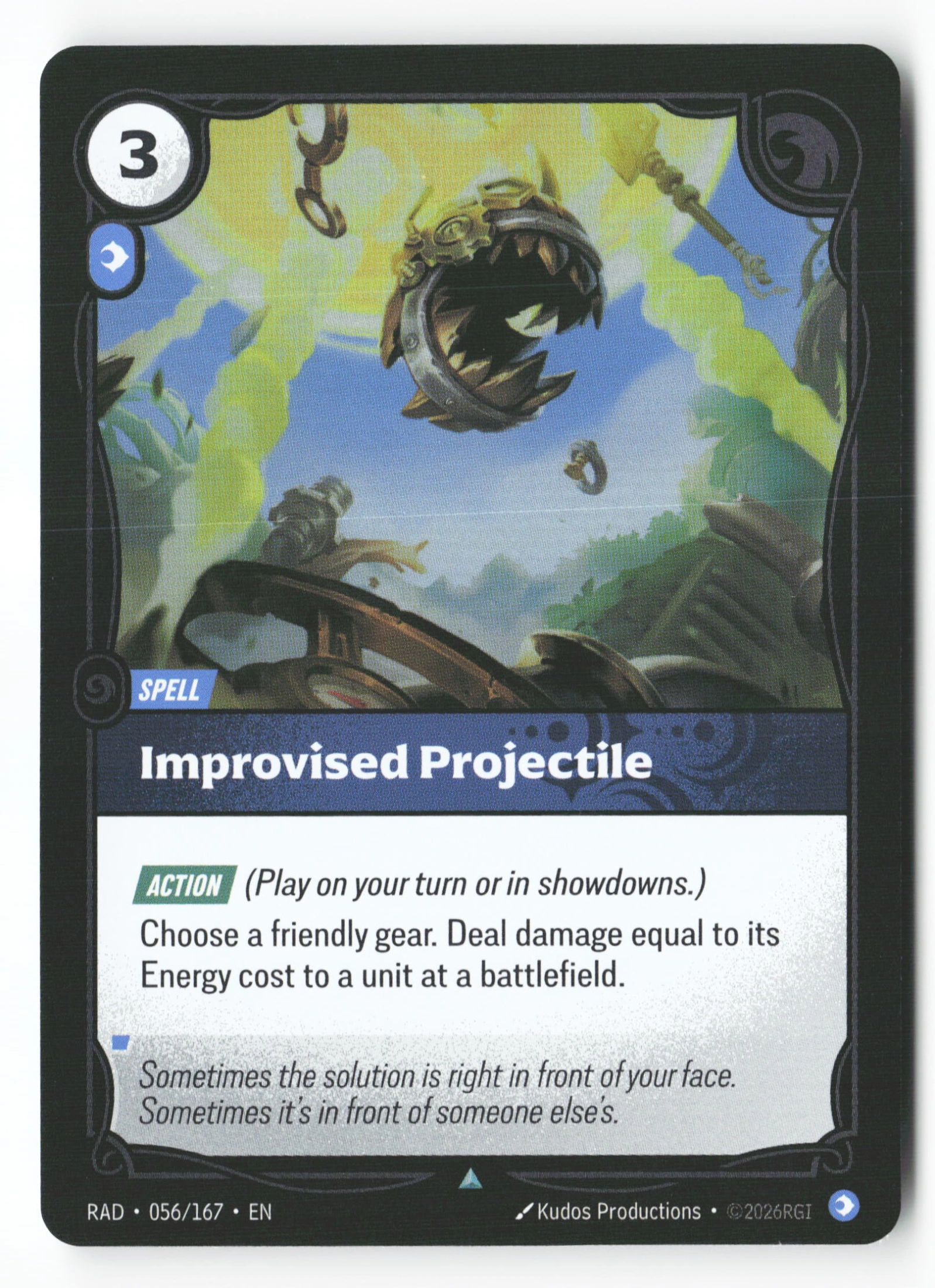 Improvised Projectile (RAD 056) — Voorkant