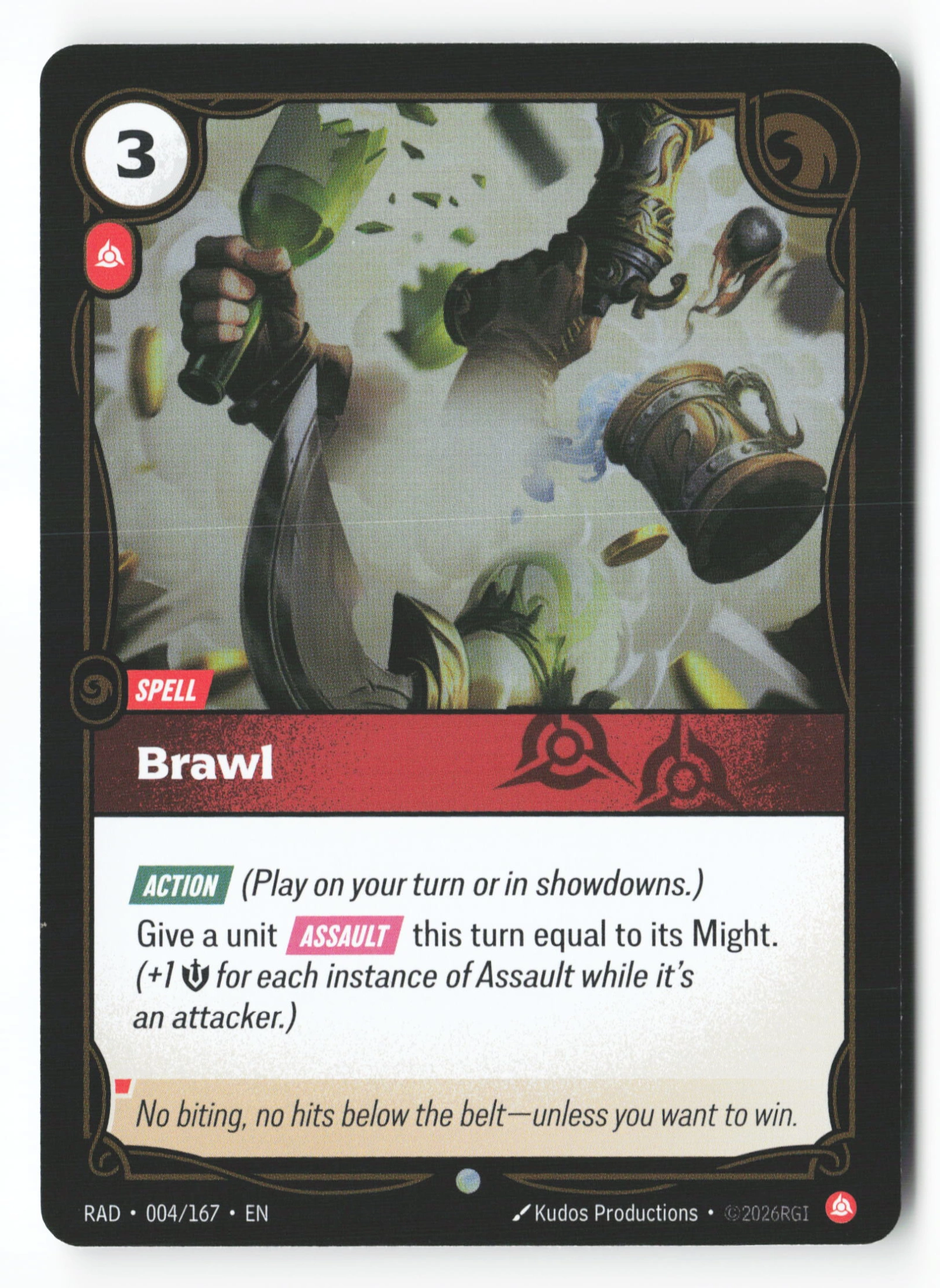 Brawl (RAD 004) — Voorkant
