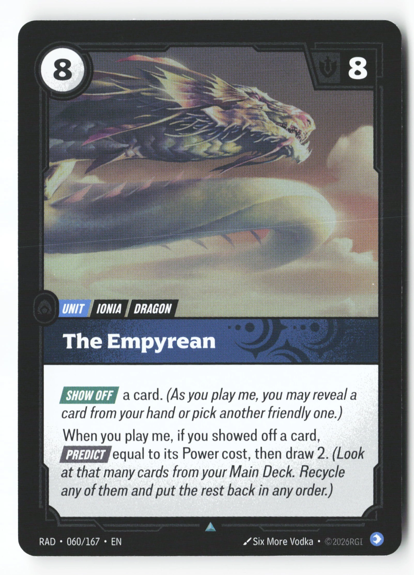 The Empyrean (RAD 060) — Voorkant