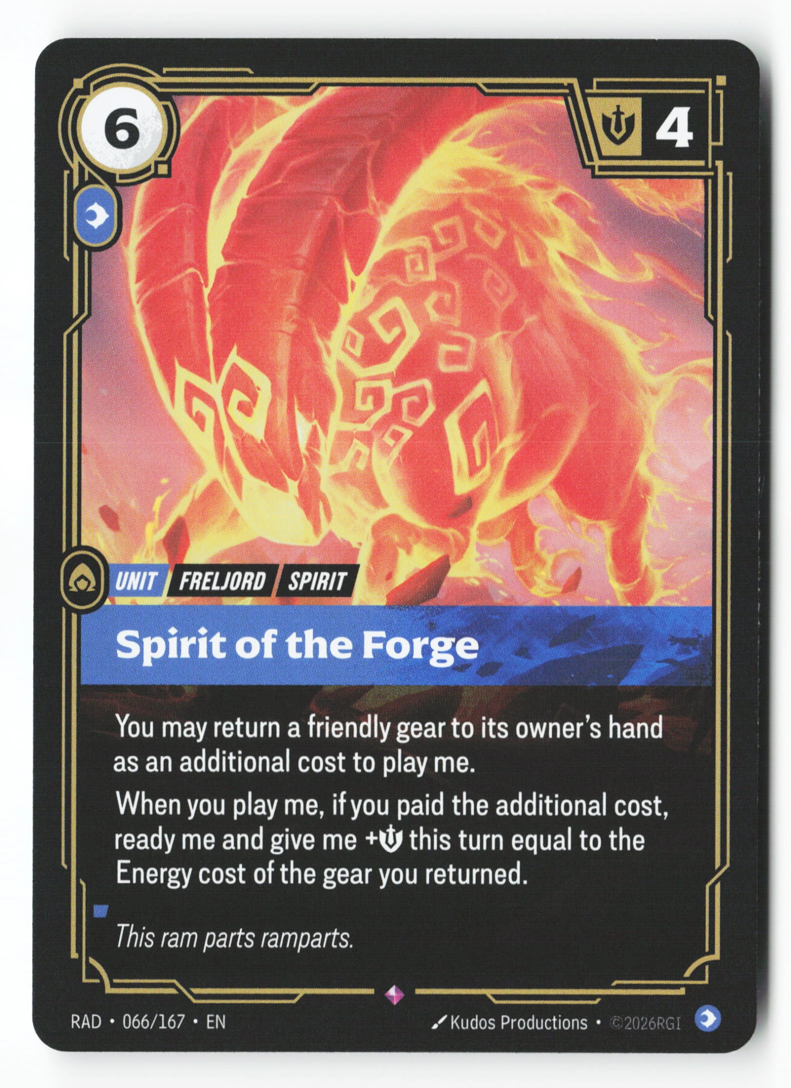 Spirit Of The Forge (RAD 066) — Voorkant