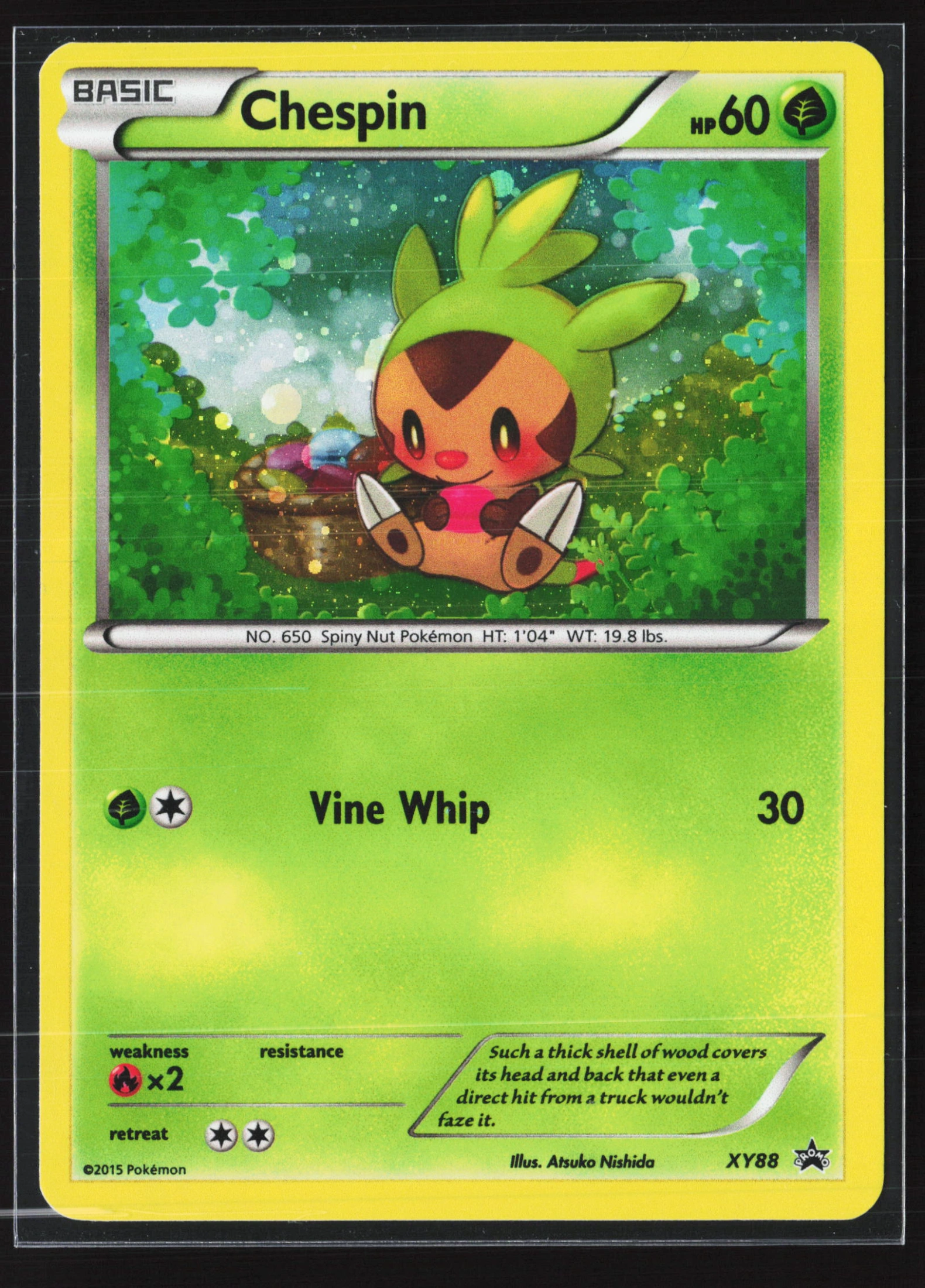 Chespin (PR-XY XY88) — Voorkant