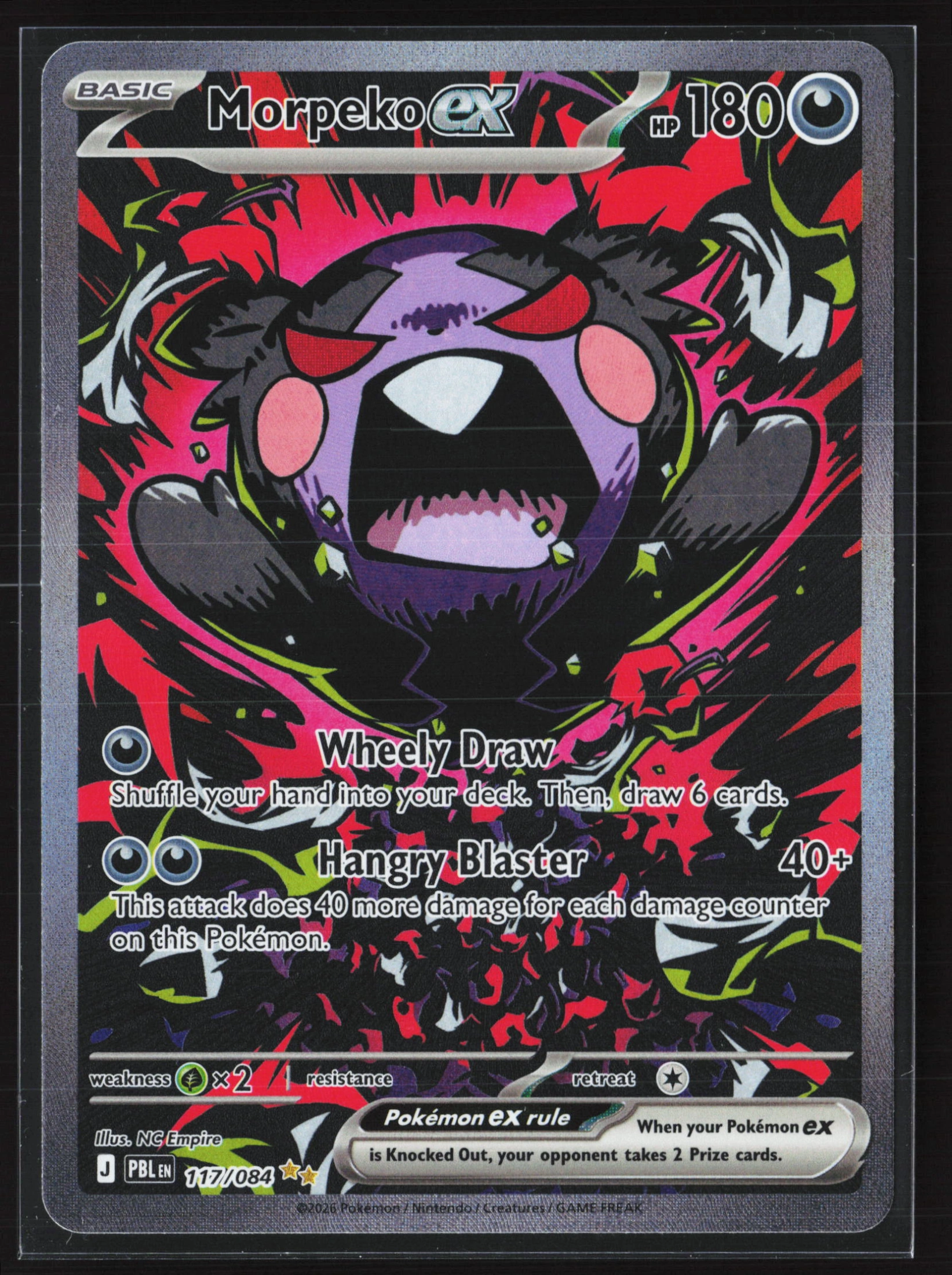 Morpeko ex (PBL 117) — Voorkant