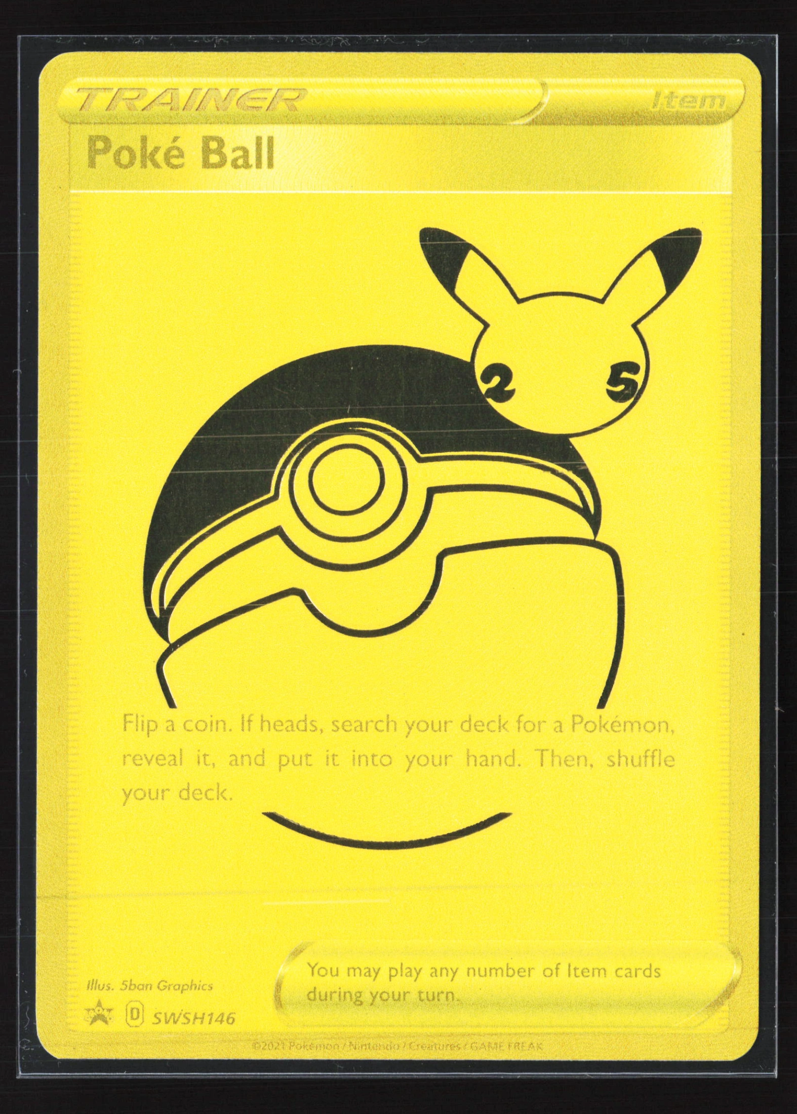 Poké Ball (PR-SW SWSH146) — Voorkant