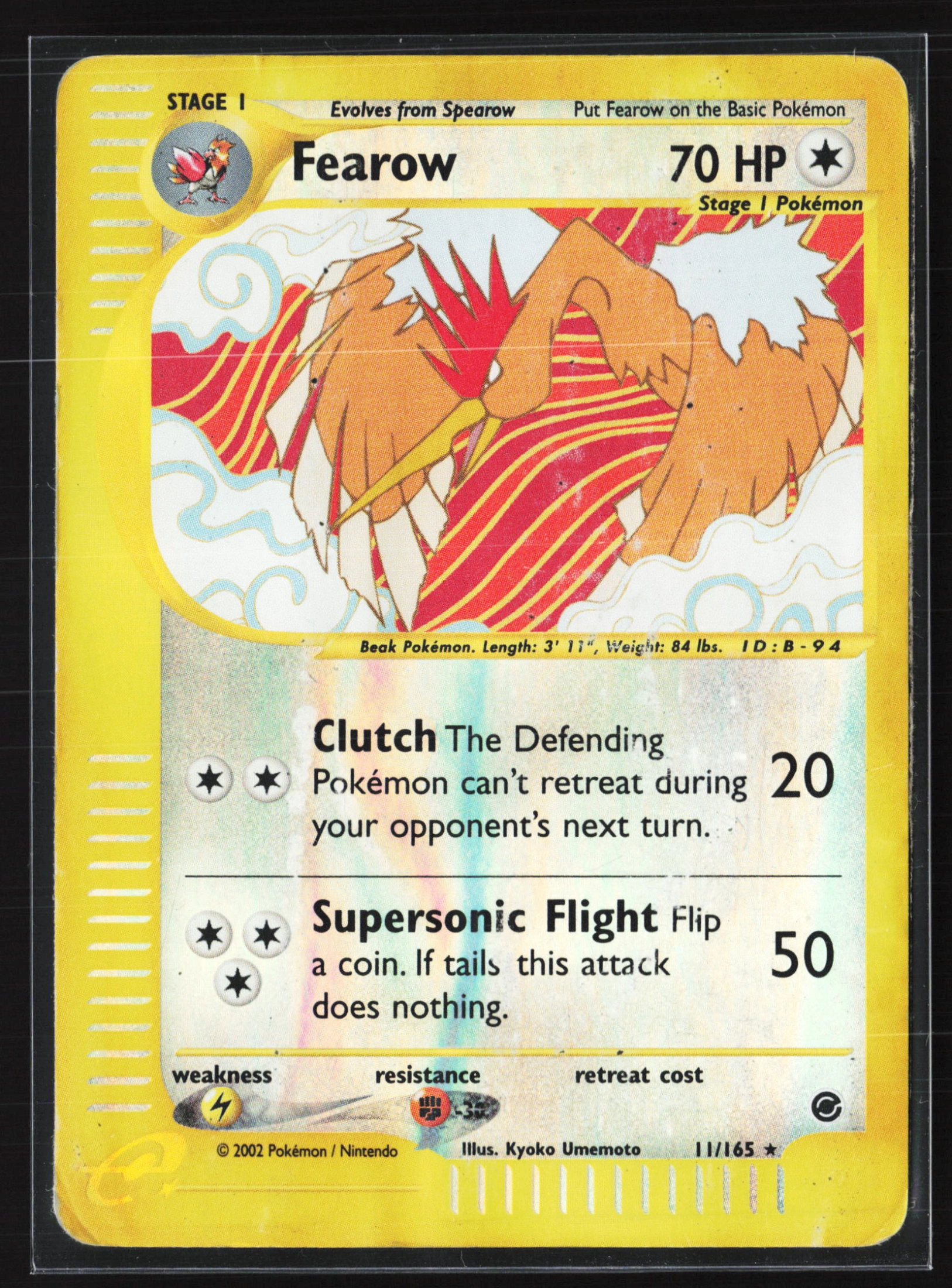 Fearow (EX 011) — Voorkant