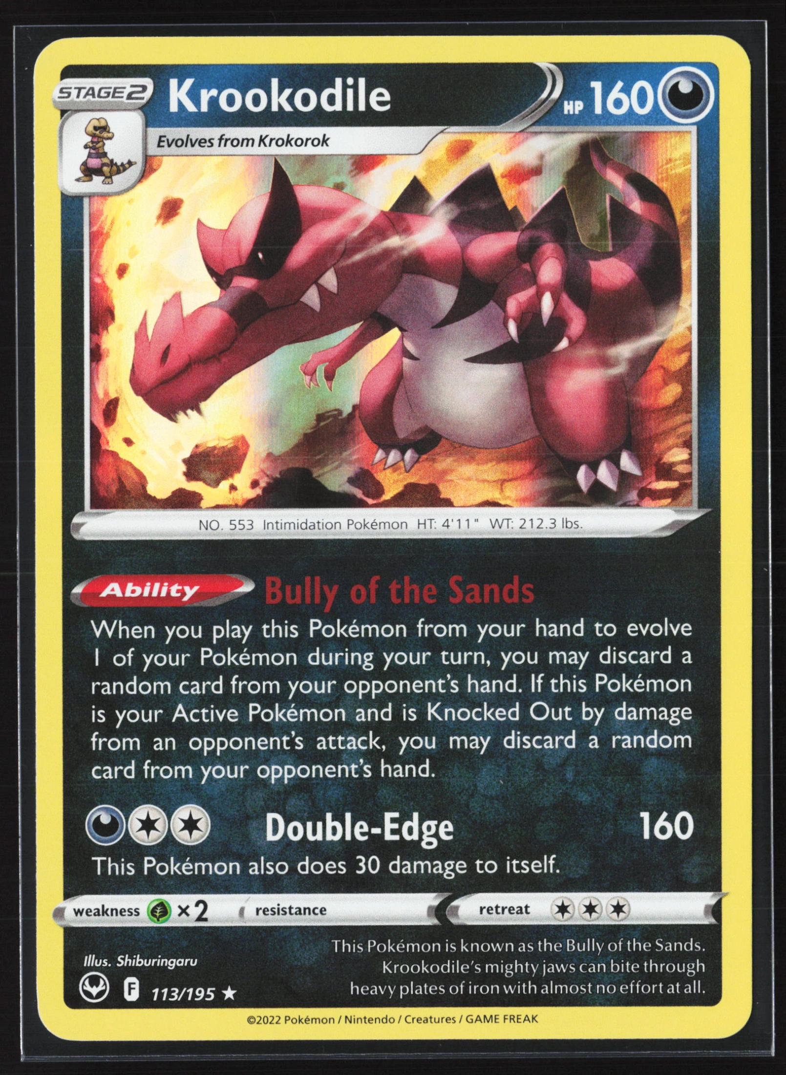 Krookodile (SIT 113) — Voorkant