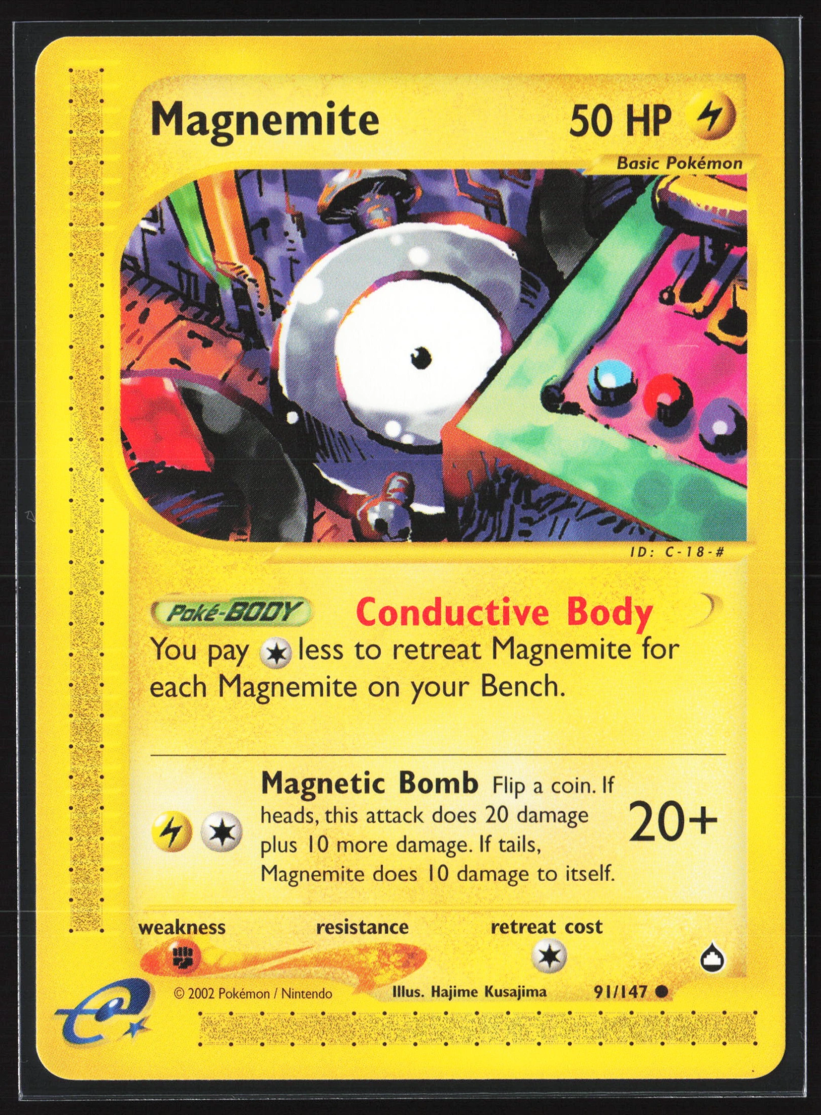 Magnemite (AQ 091) — Voorkant