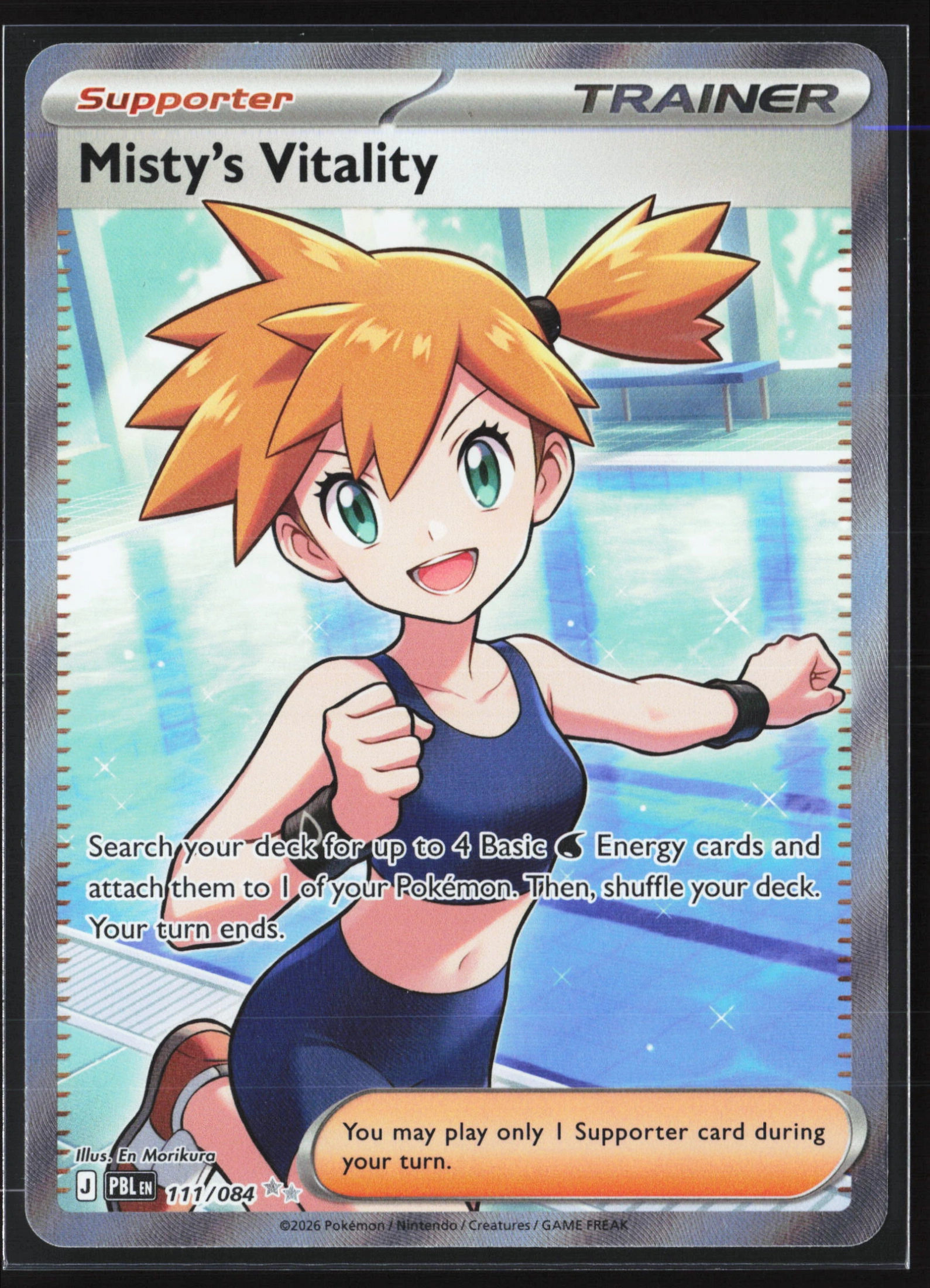 Misty's Vitality (PBL 111) — Voorkant