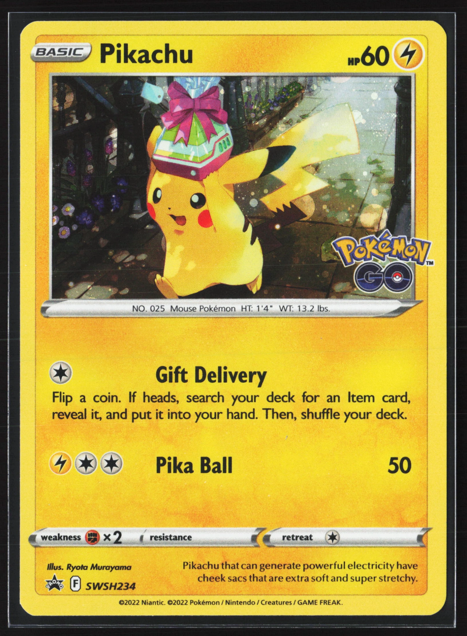Pikachu (PR-SW SWSH234) — Voorkant