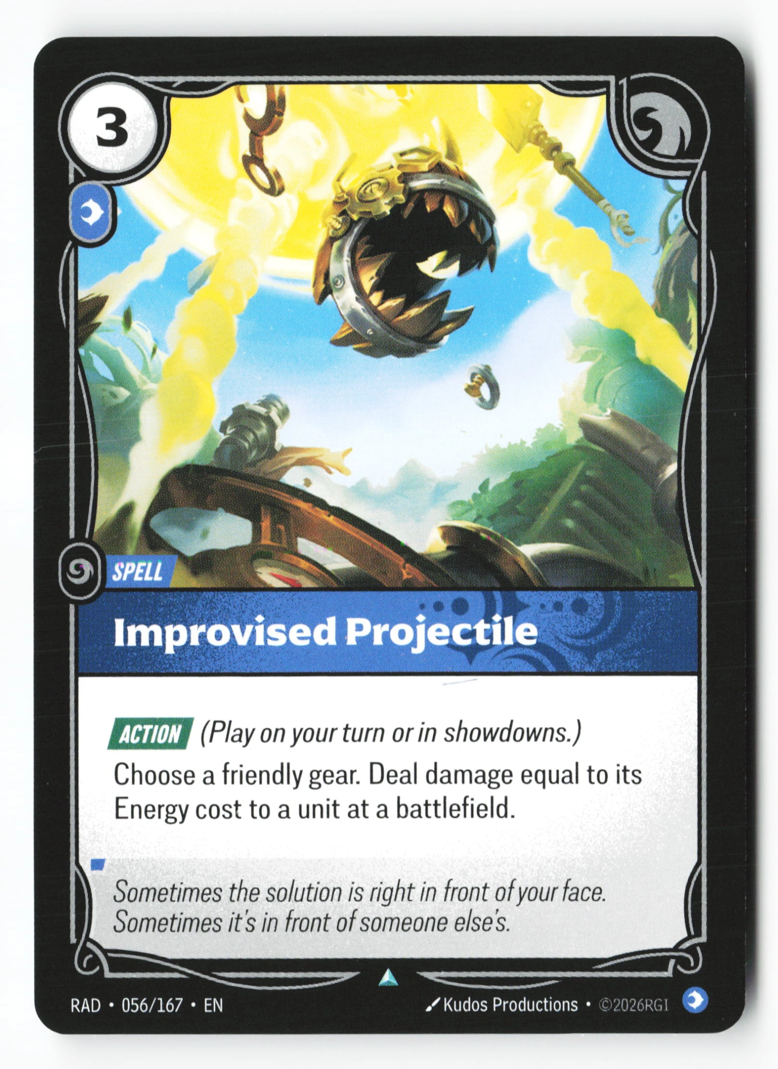 Improvised Projectile (RAD 056) — Voorkant